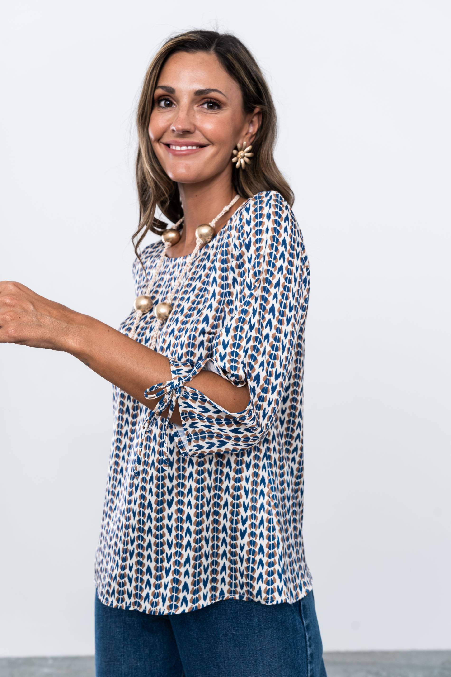 BLUSA LACITO ESPIGAS