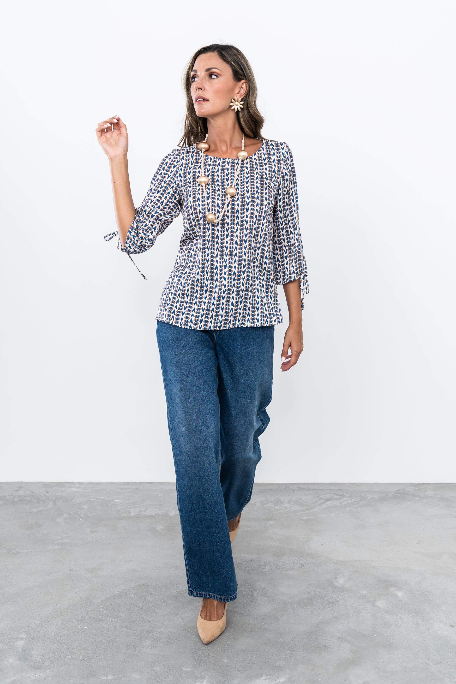 BLUSA LACITO ESPIGAS