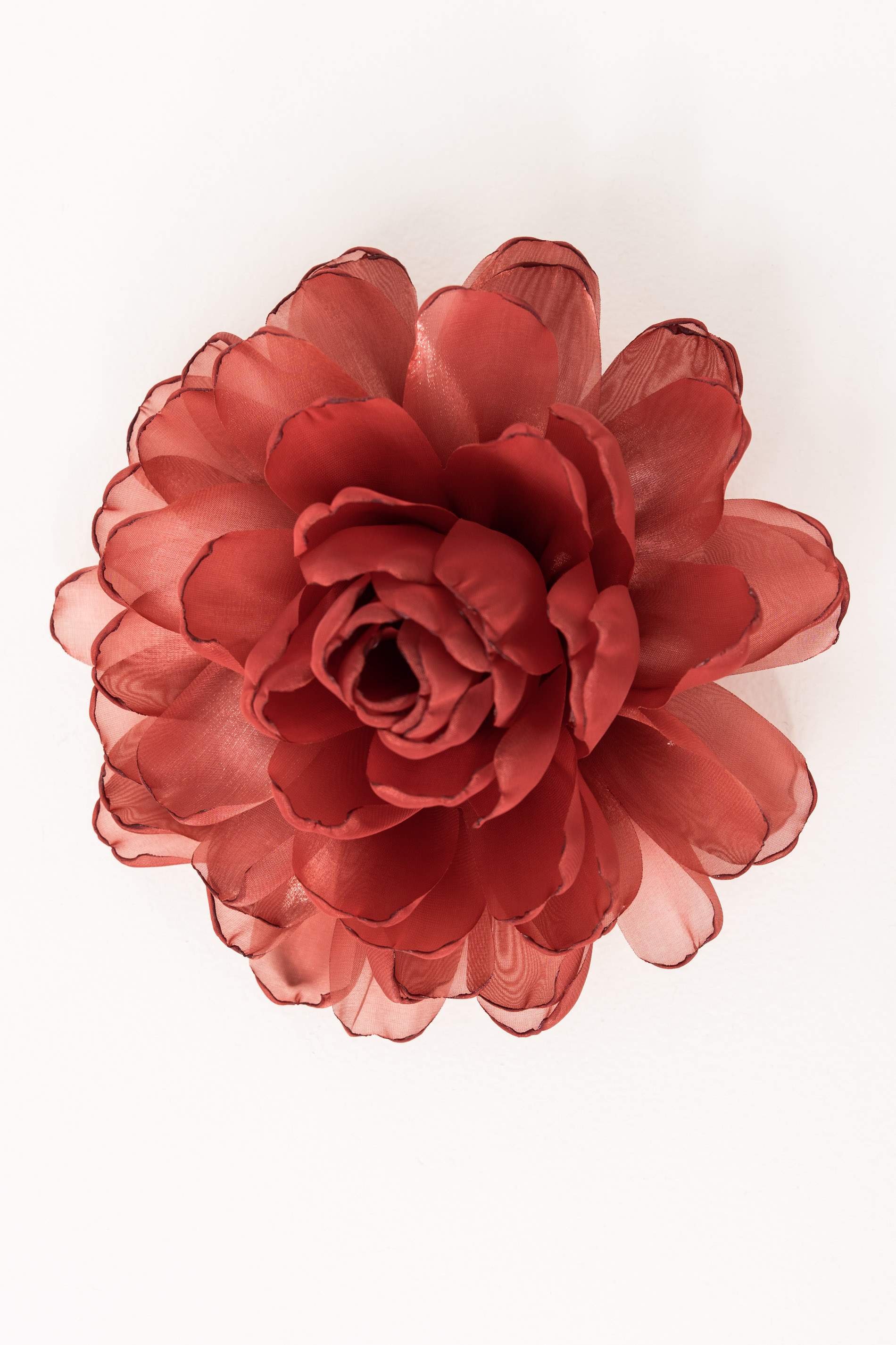 BROCHE FLOR SATINADA CALDERA