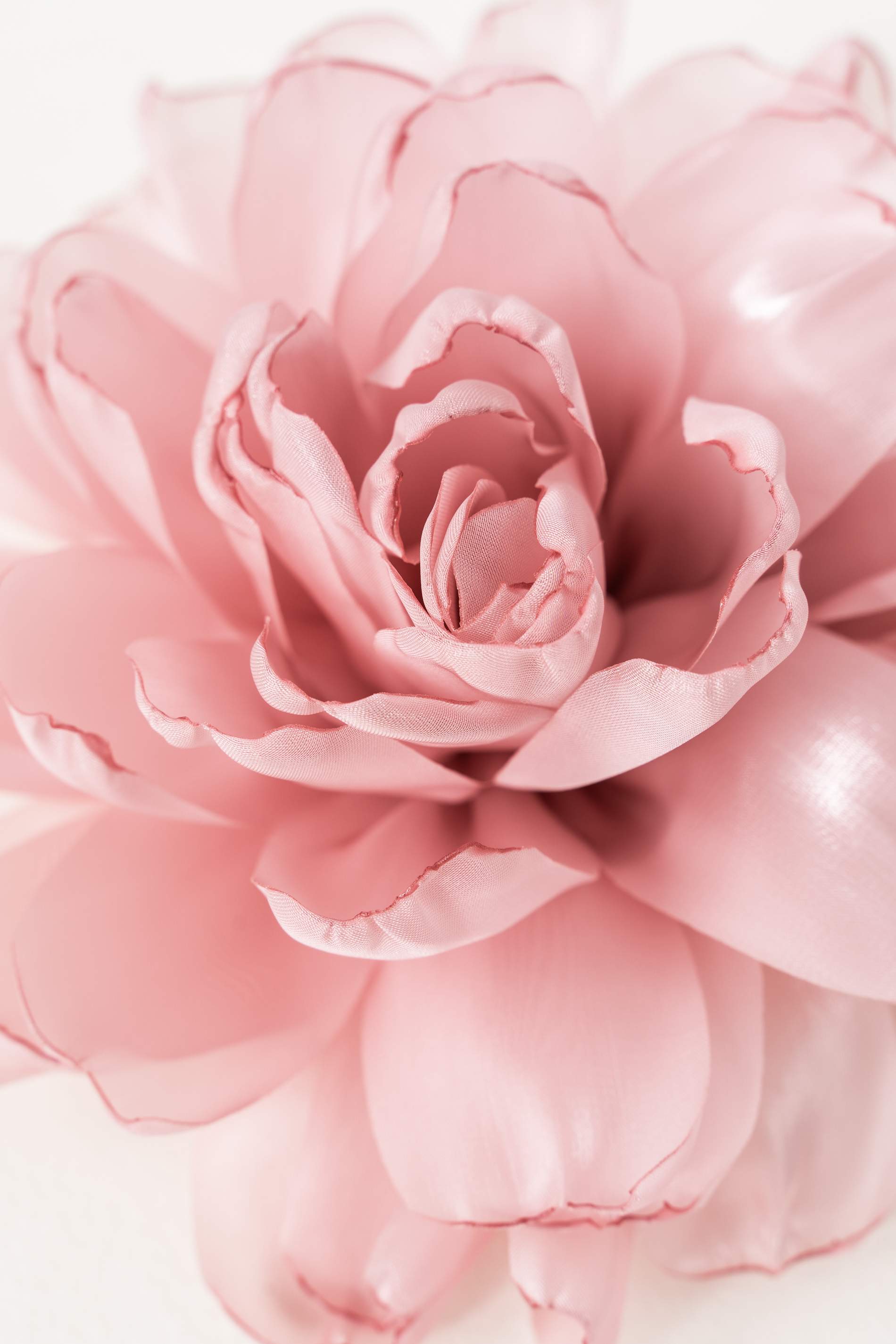 BROCHE FLOR SATINADA ROSA