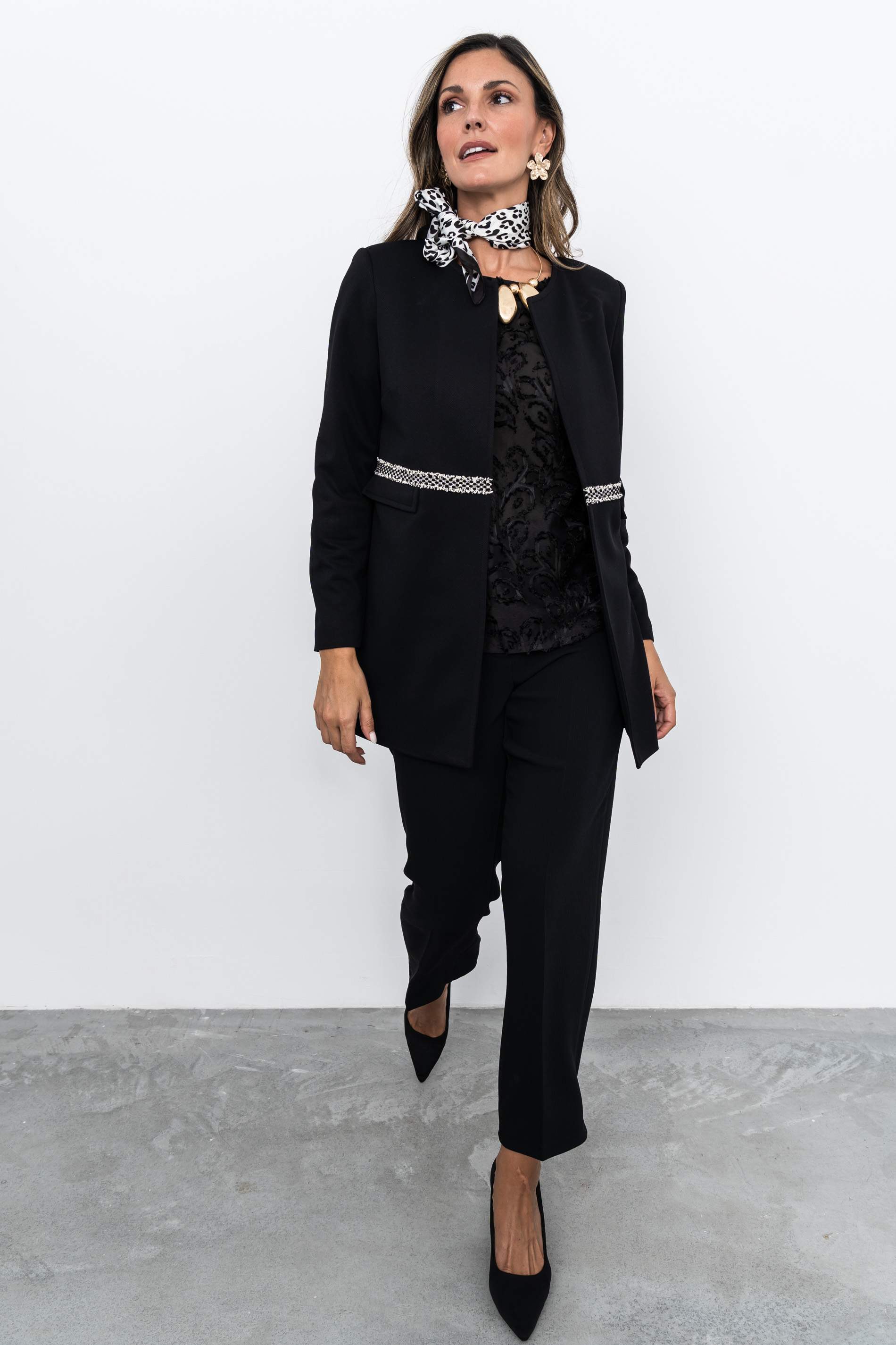 PANTALON VESTIR TEXTURA