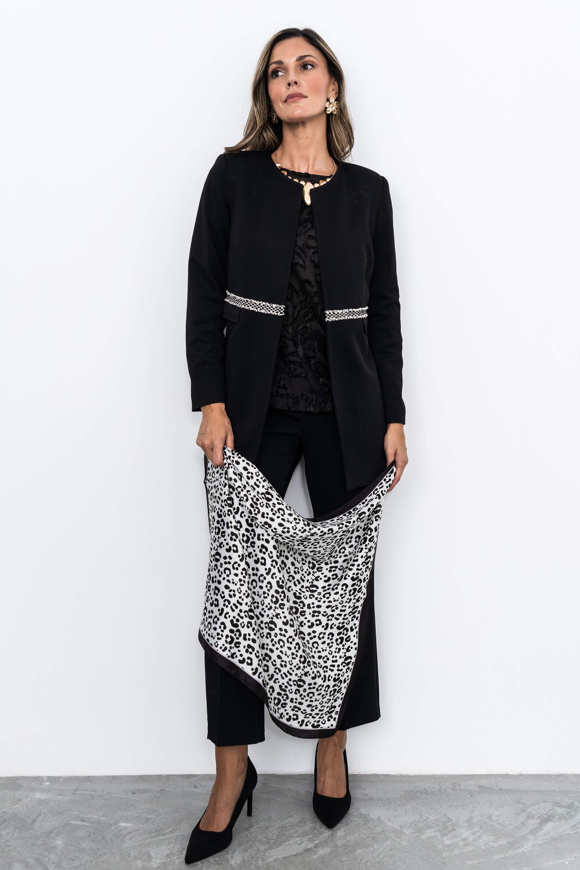 PANTALON VESTIR TEXTURA