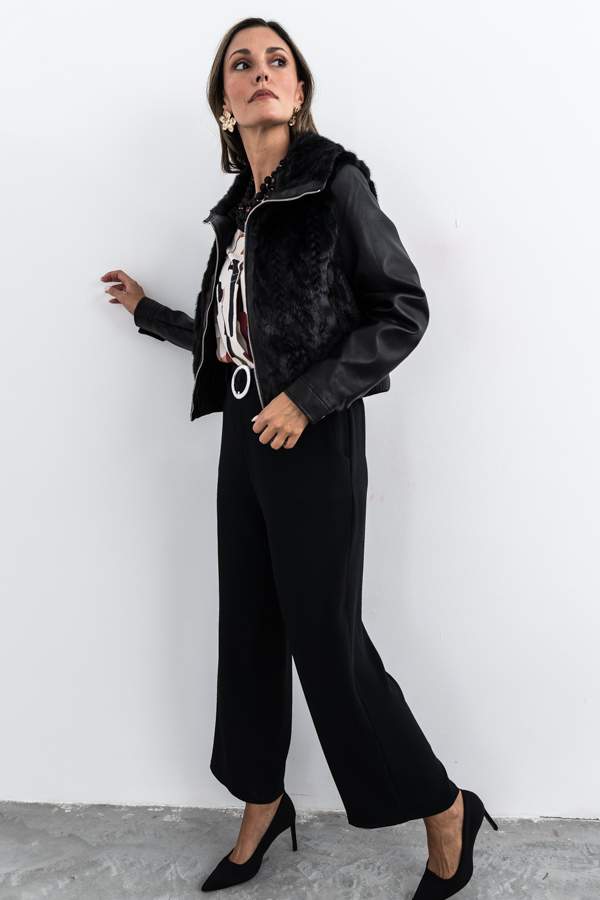 PANTALON TEXTURA HEBILLA