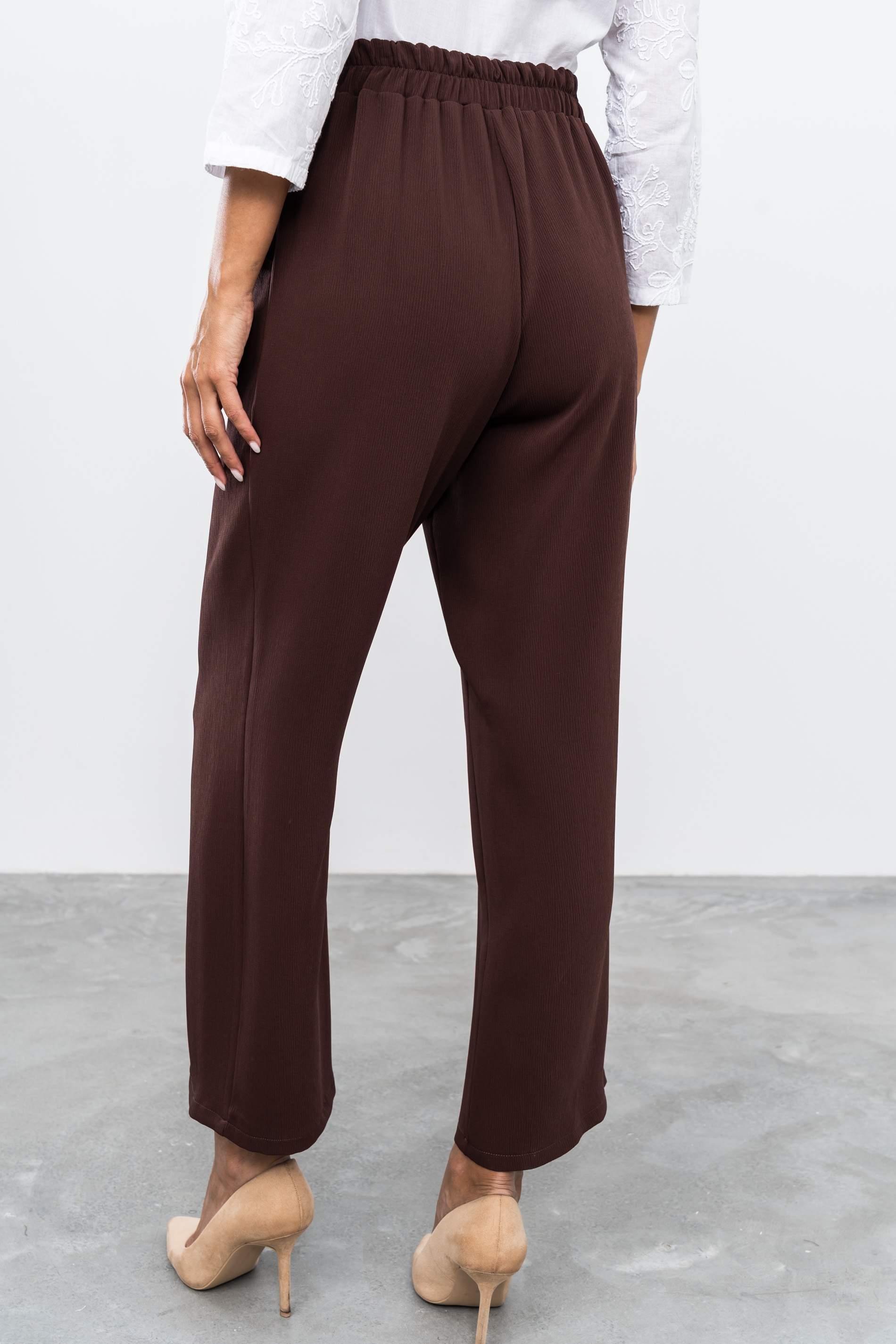 PANTALON TEXTURA HEBILLA