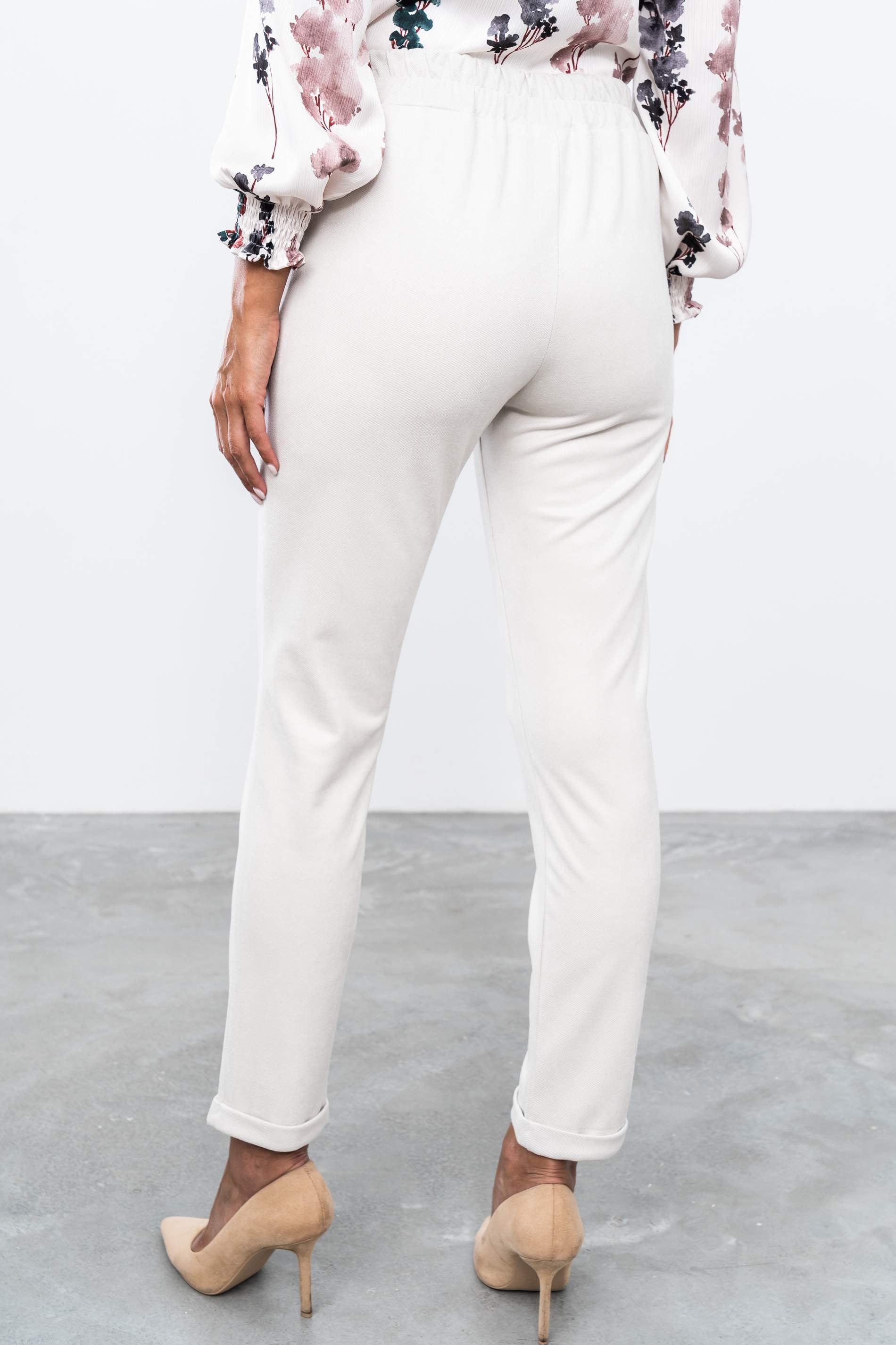 PANTALÓN GOMA CON VUELTA