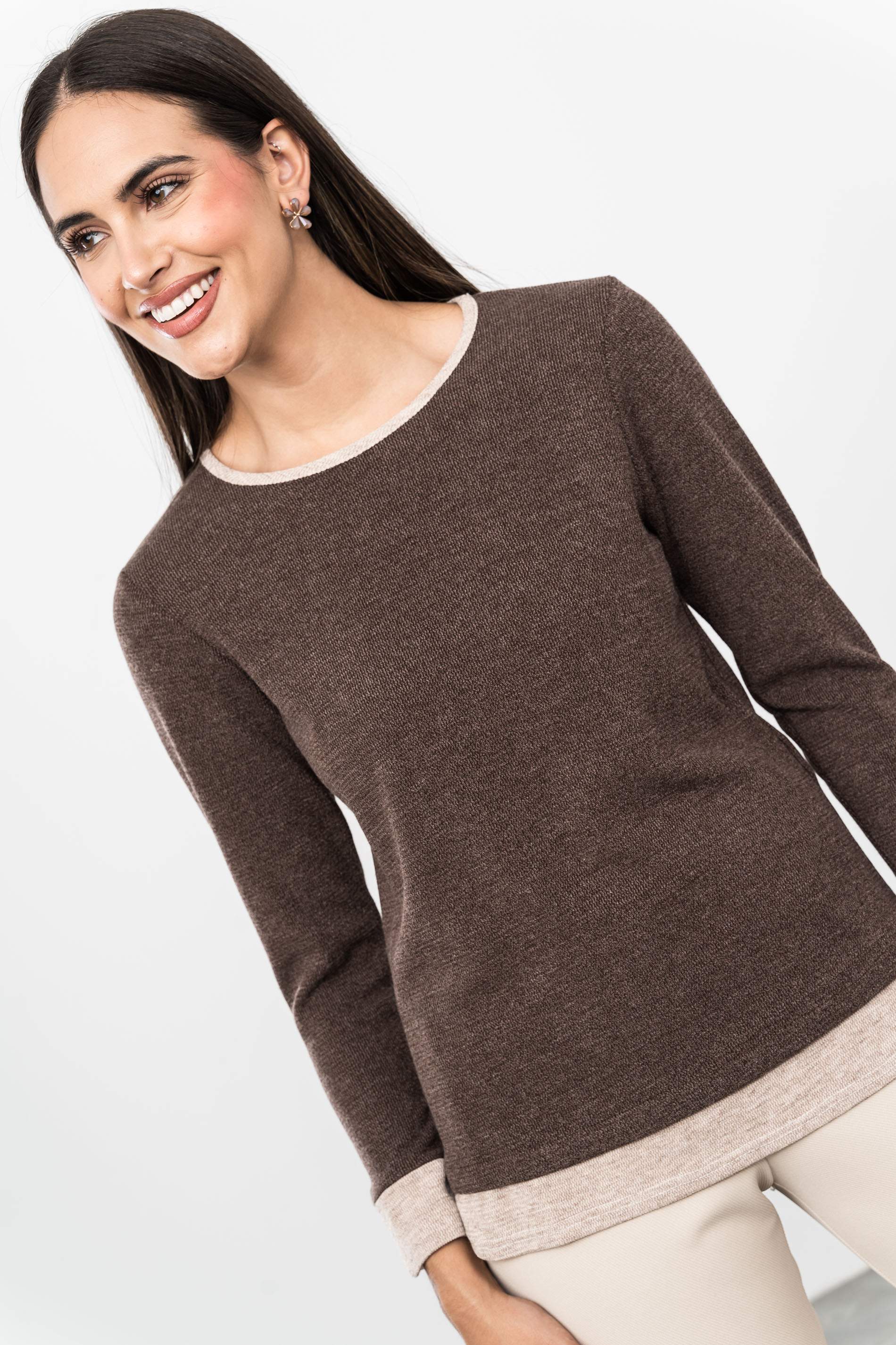 JERSEY COMBINADO TEXTURA
