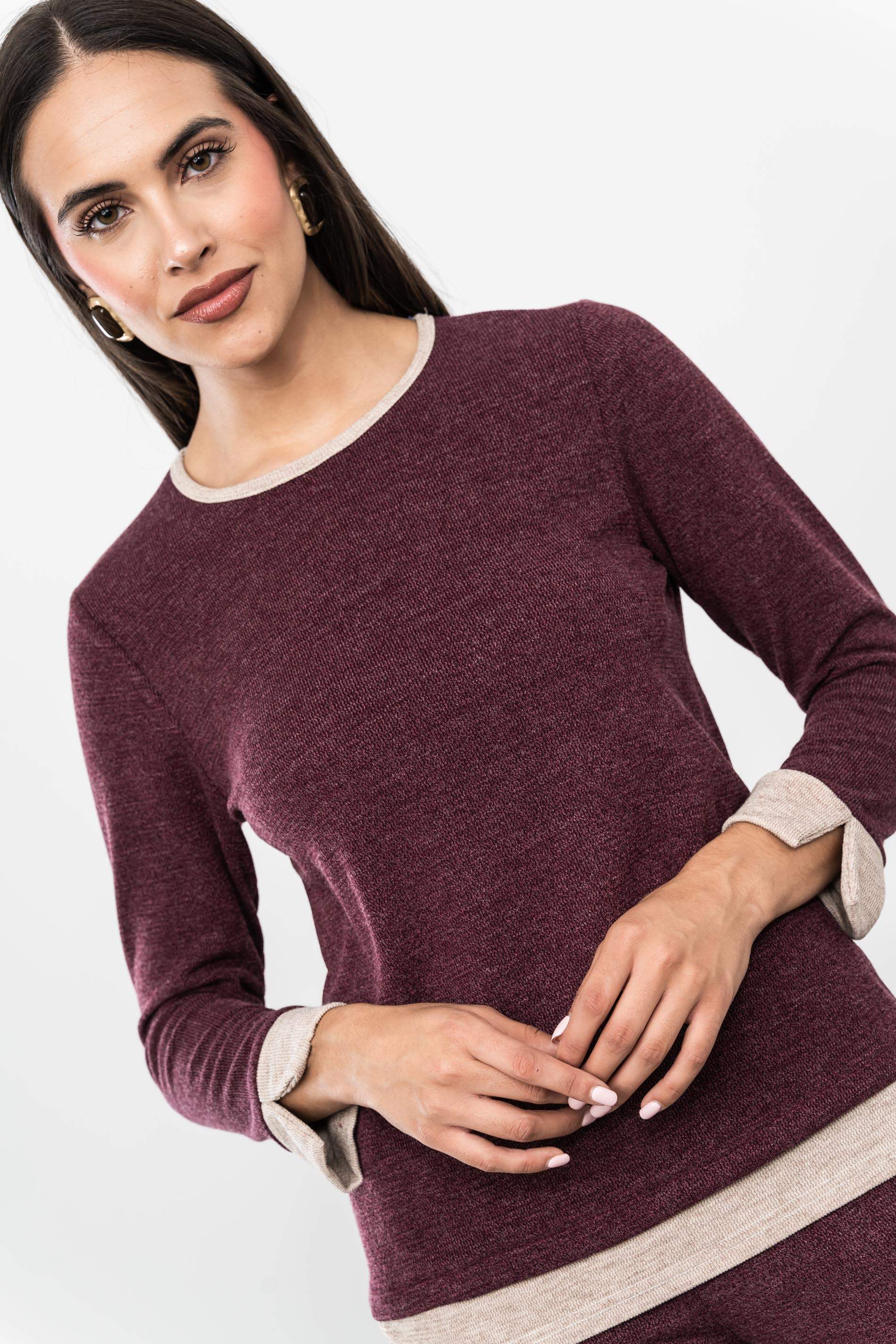 JERSEY COMBINADO TEXTURA