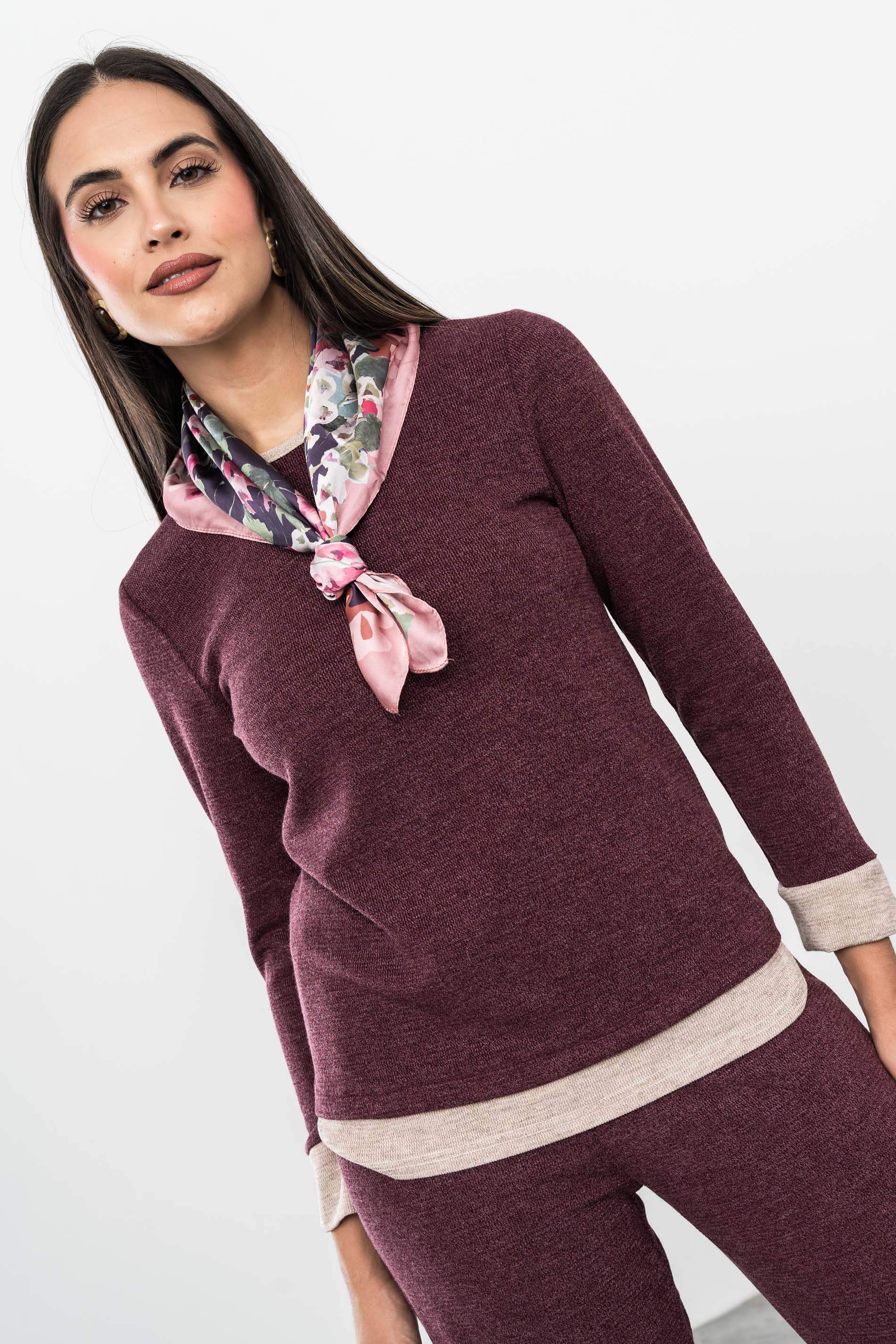 JERSEY COMBINADO TEXTURA