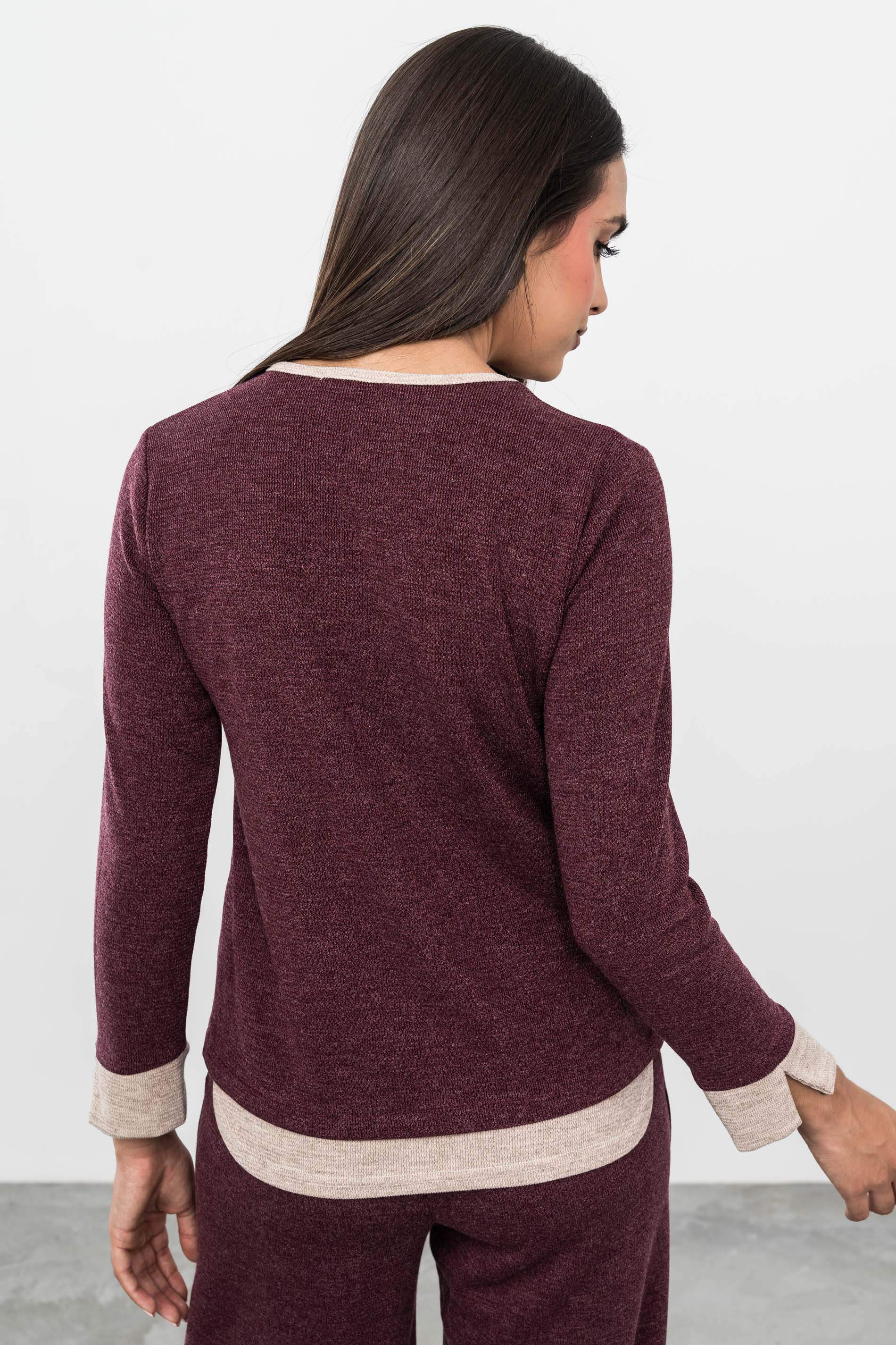 JERSEY COMBINADO TEXTURA