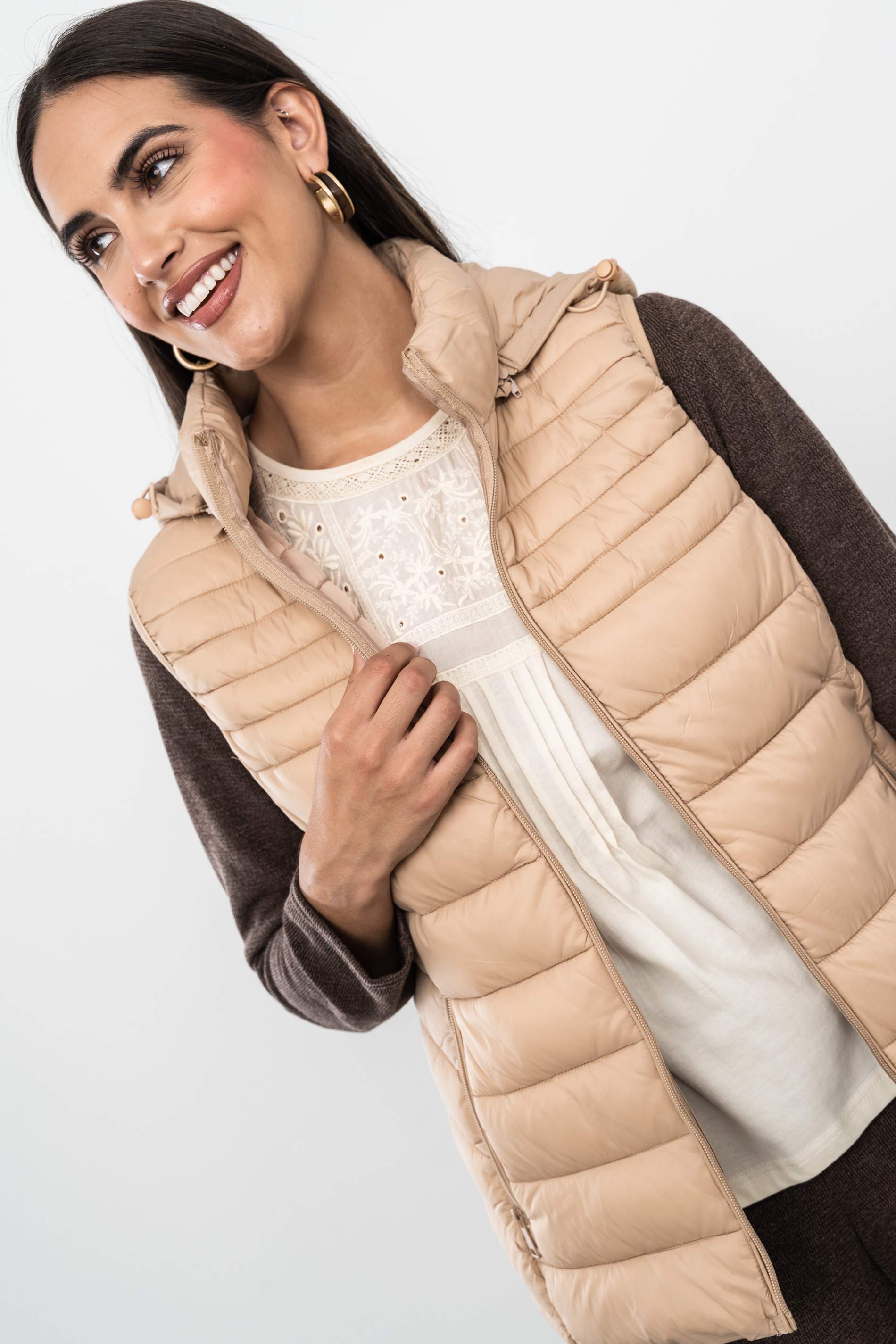 CHAQUETA PUNTO TEXTURA