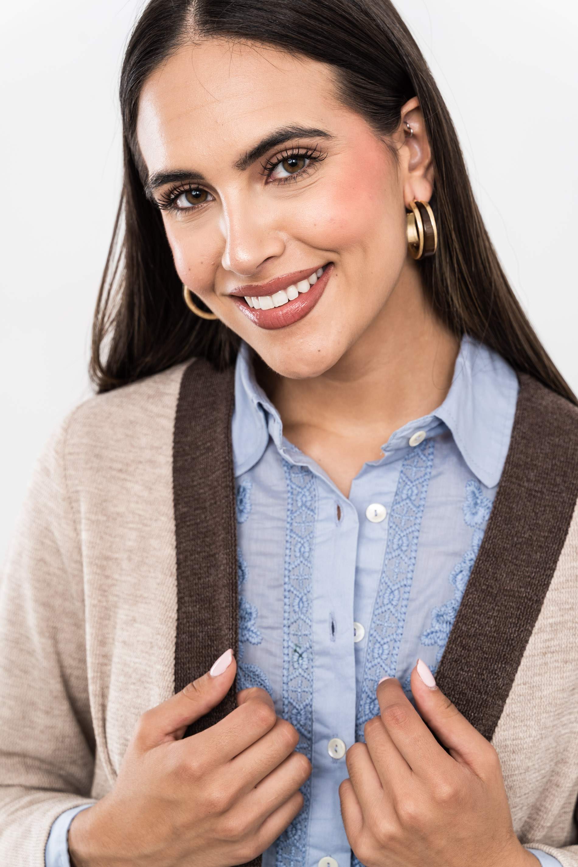 CHAQUETA PUNTO TEXTURA