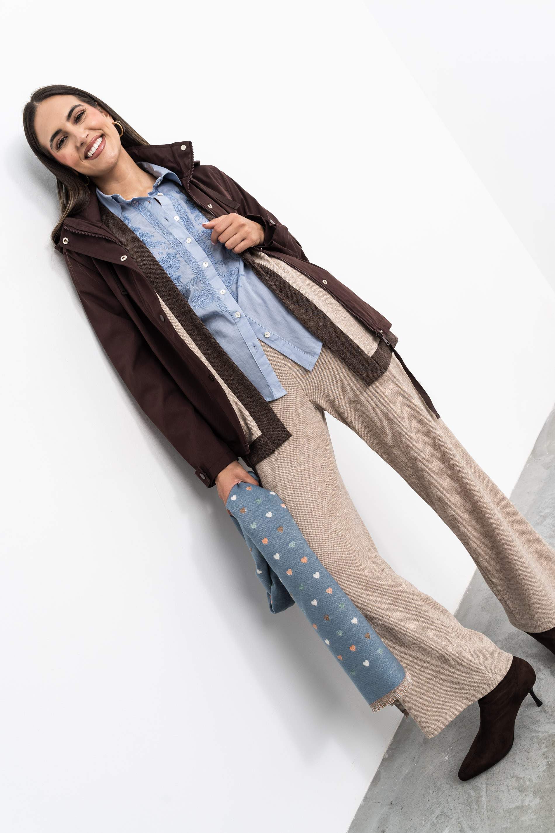 CHAQUETA PUNTO TEXTURA