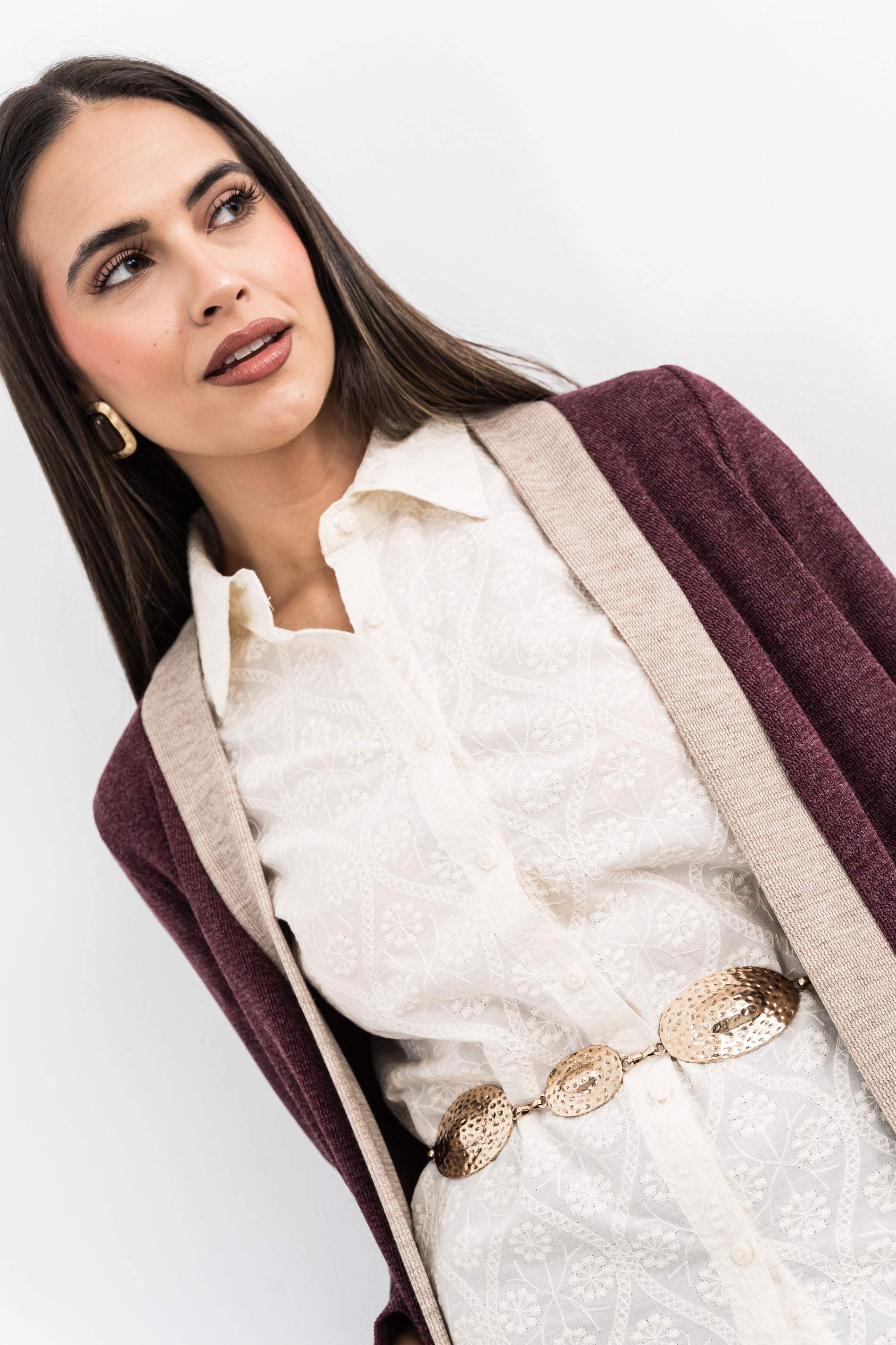 CHAQUETA PUNTO TEXTURA
