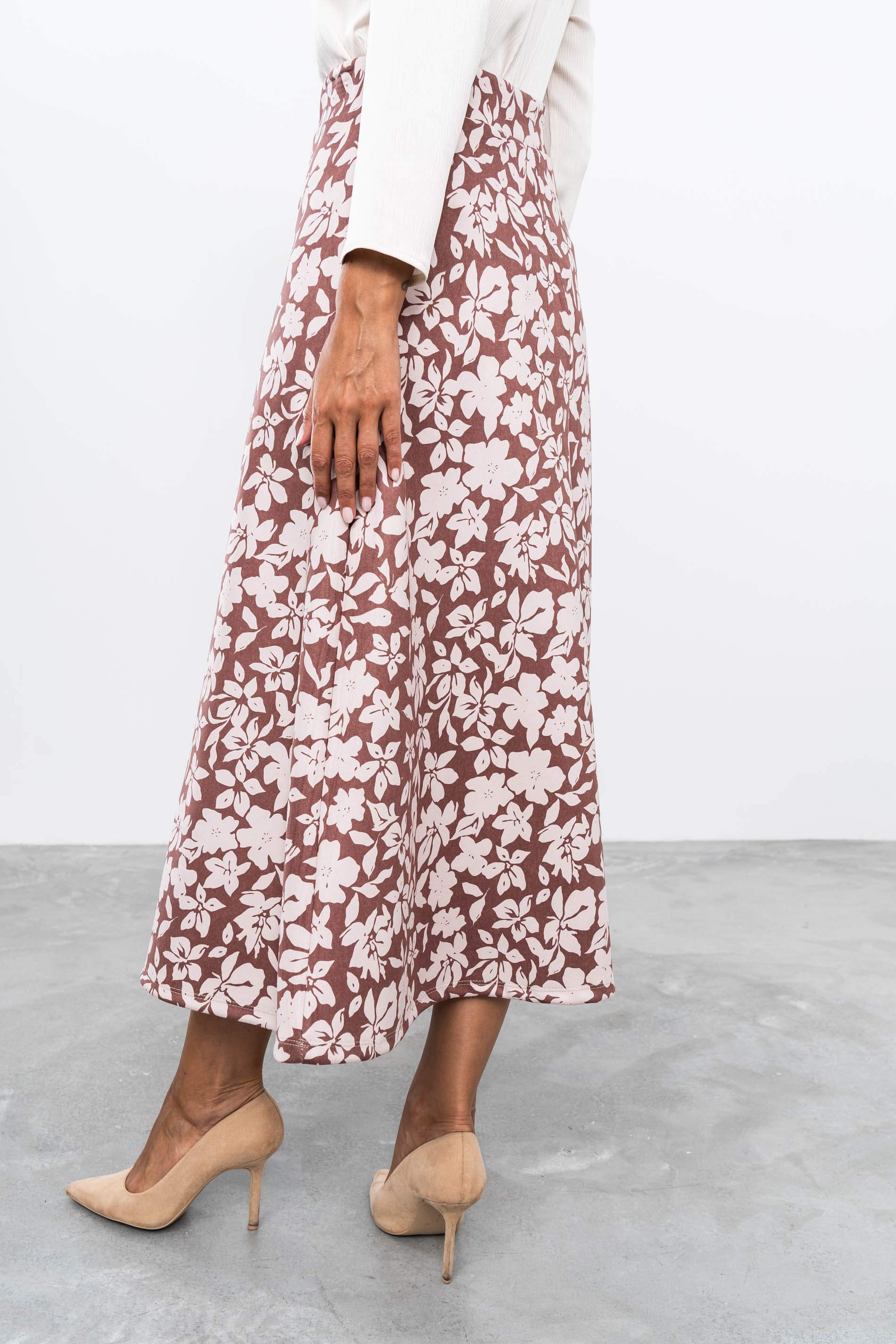 FALDA ANTELINA ESTAMPADA FLORES