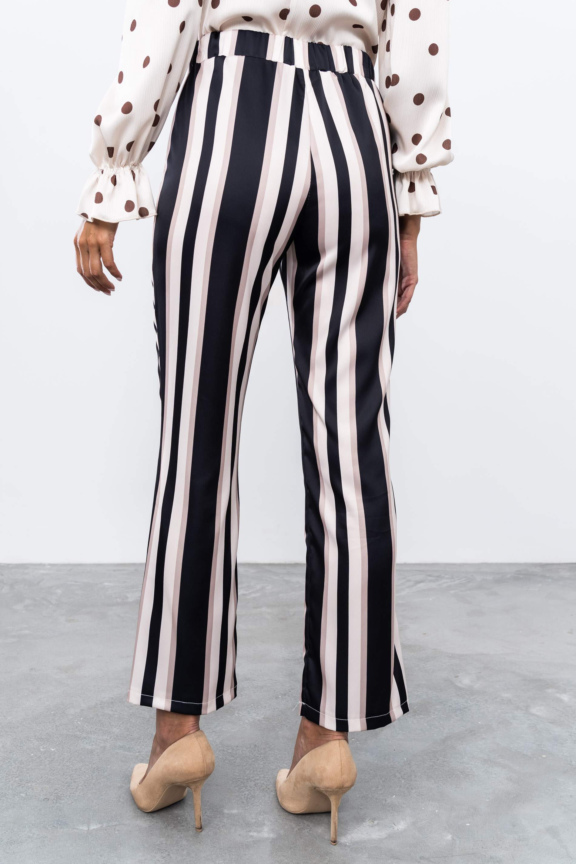 PANTALON RECTO RAYAS SATINADO