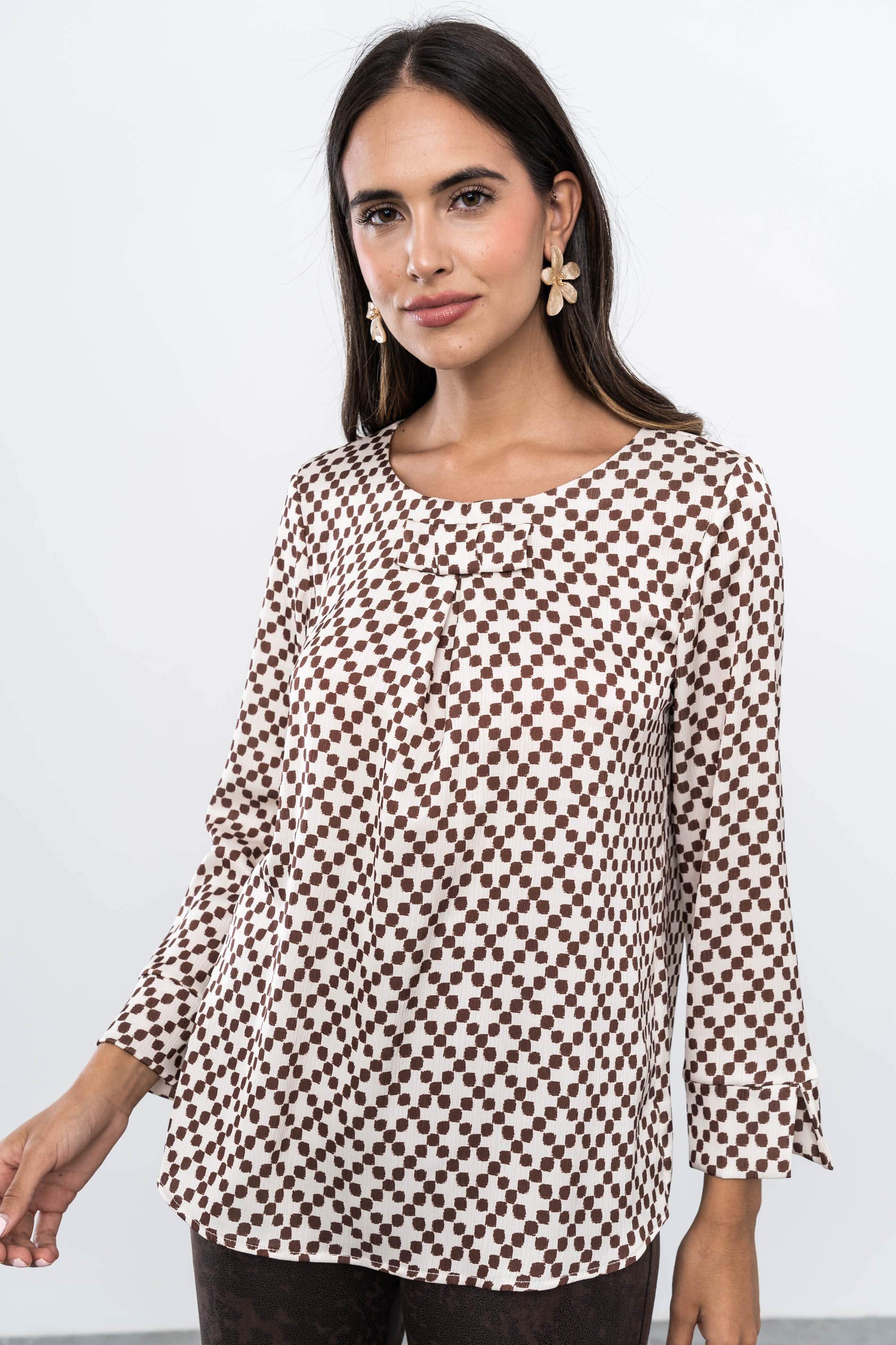 BLUSA DETALLE ROMBITO