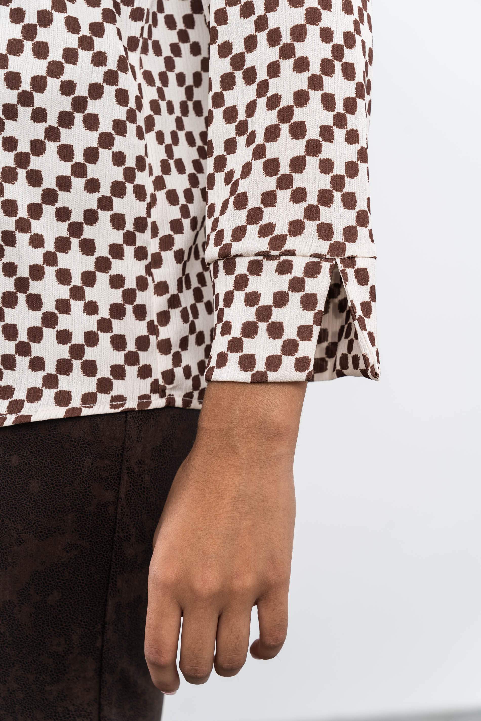 BLUSA DETALLE ROMBITO