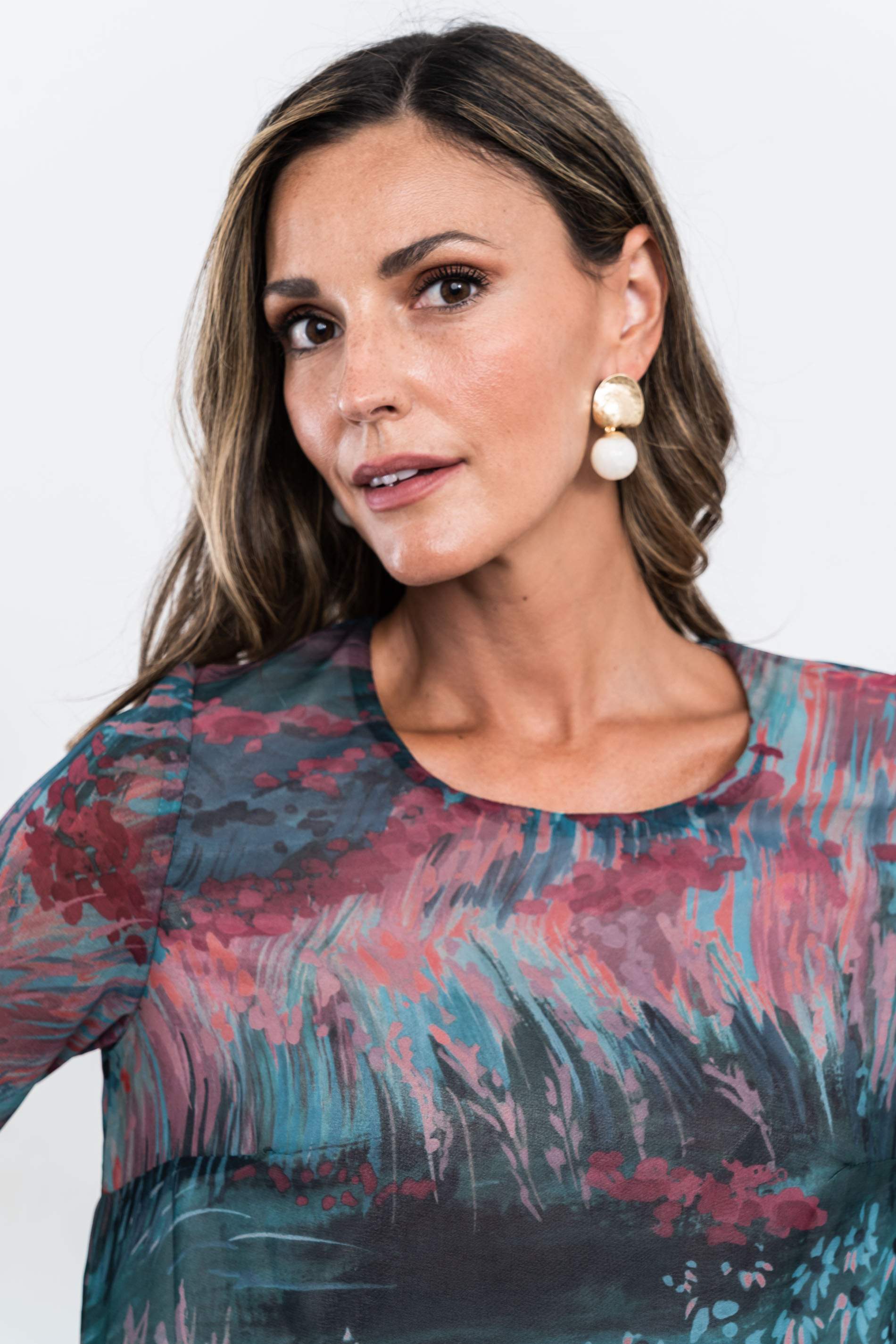 BLUSA DOBLE CAPA FLORAL
