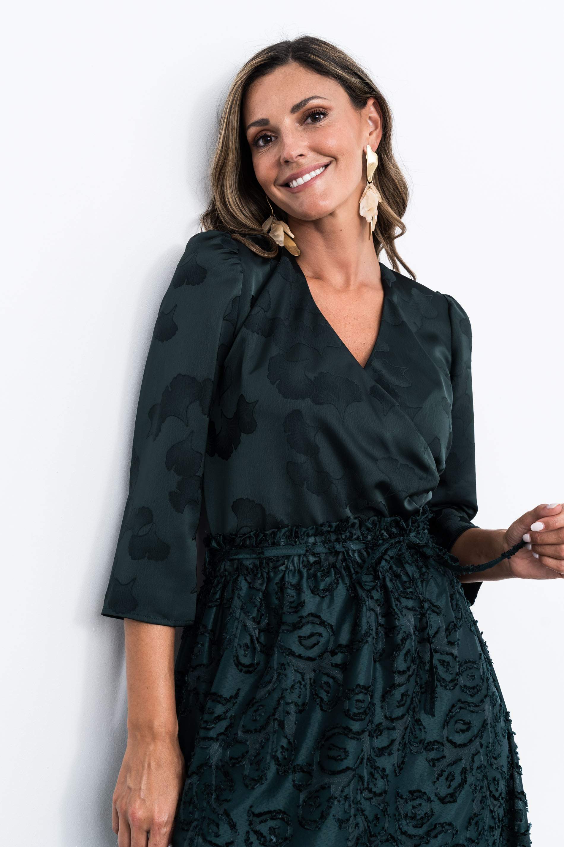 FALDA JACQUARD LARGA