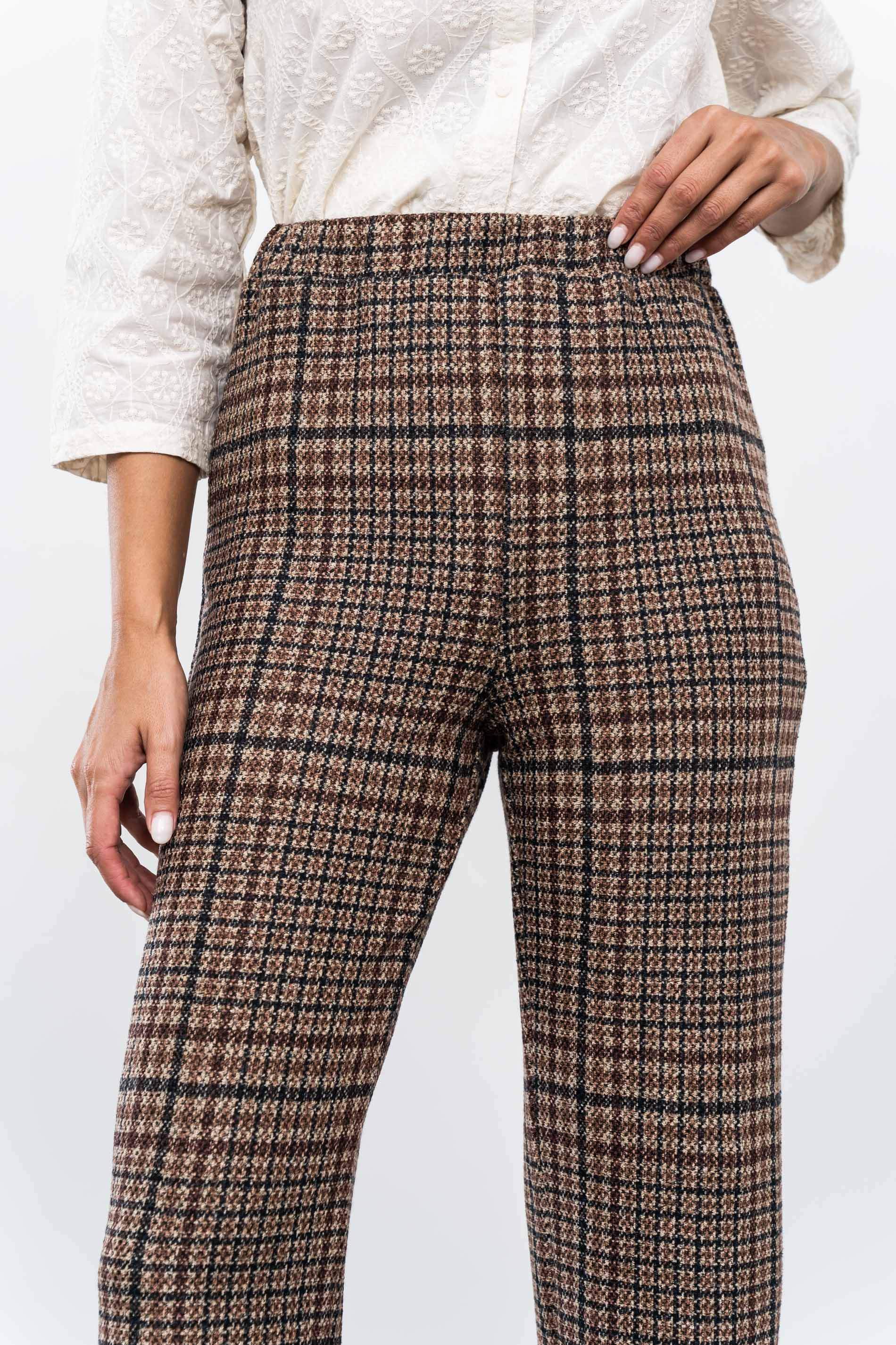 PANTALÓN PUNTO PATA DE GALLO