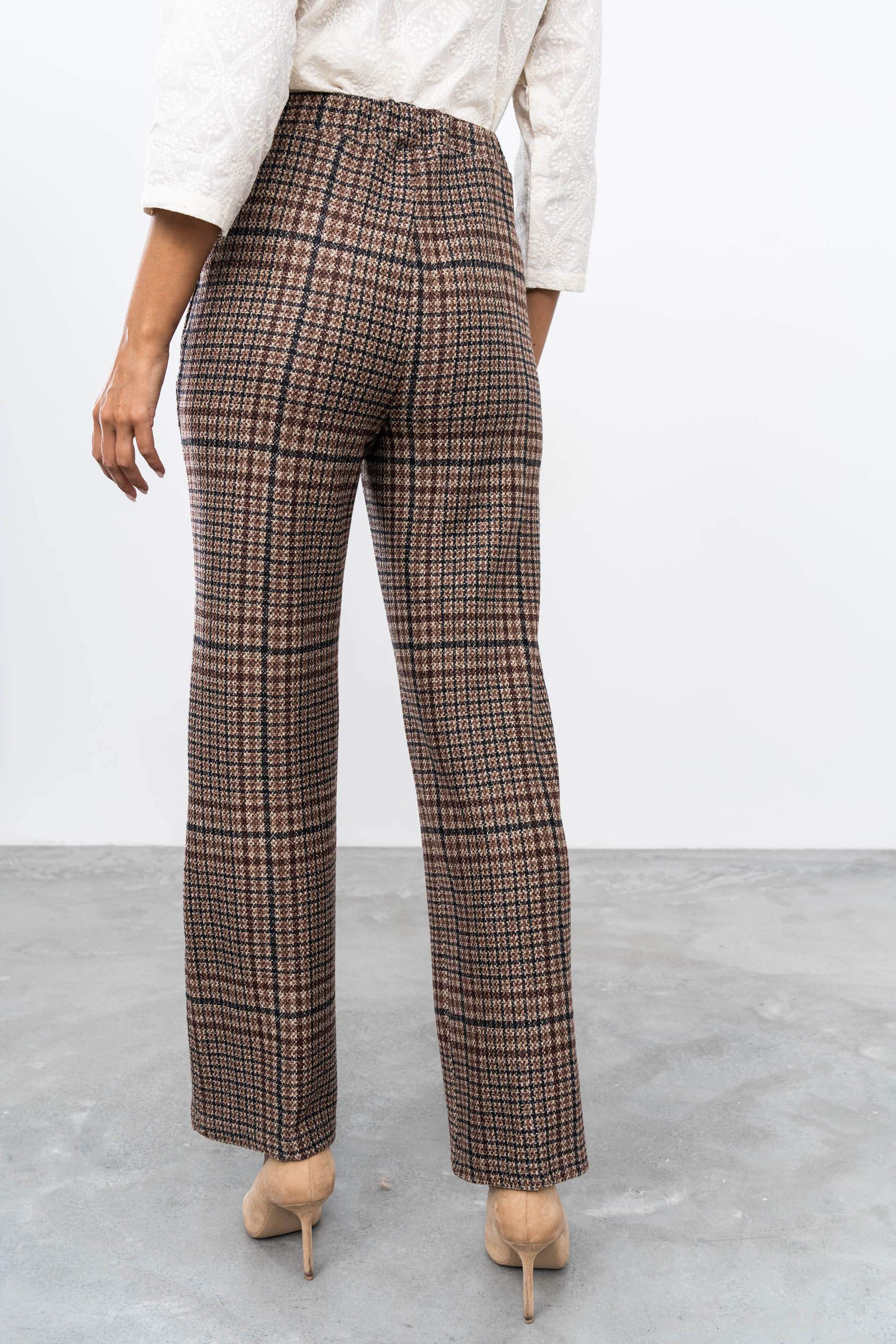 PANTALÓN PUNTO PATA DE GALLO