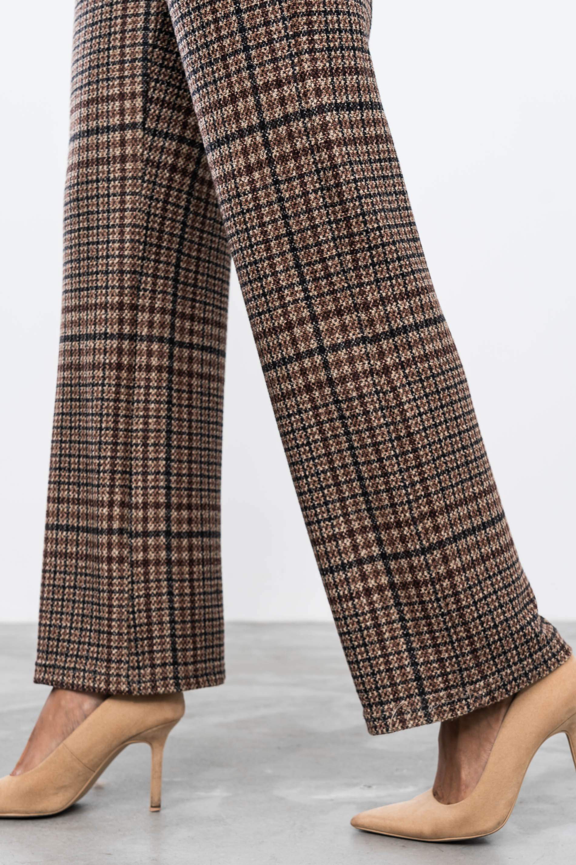 PANTALÓN PUNTO PATA DE GALLO