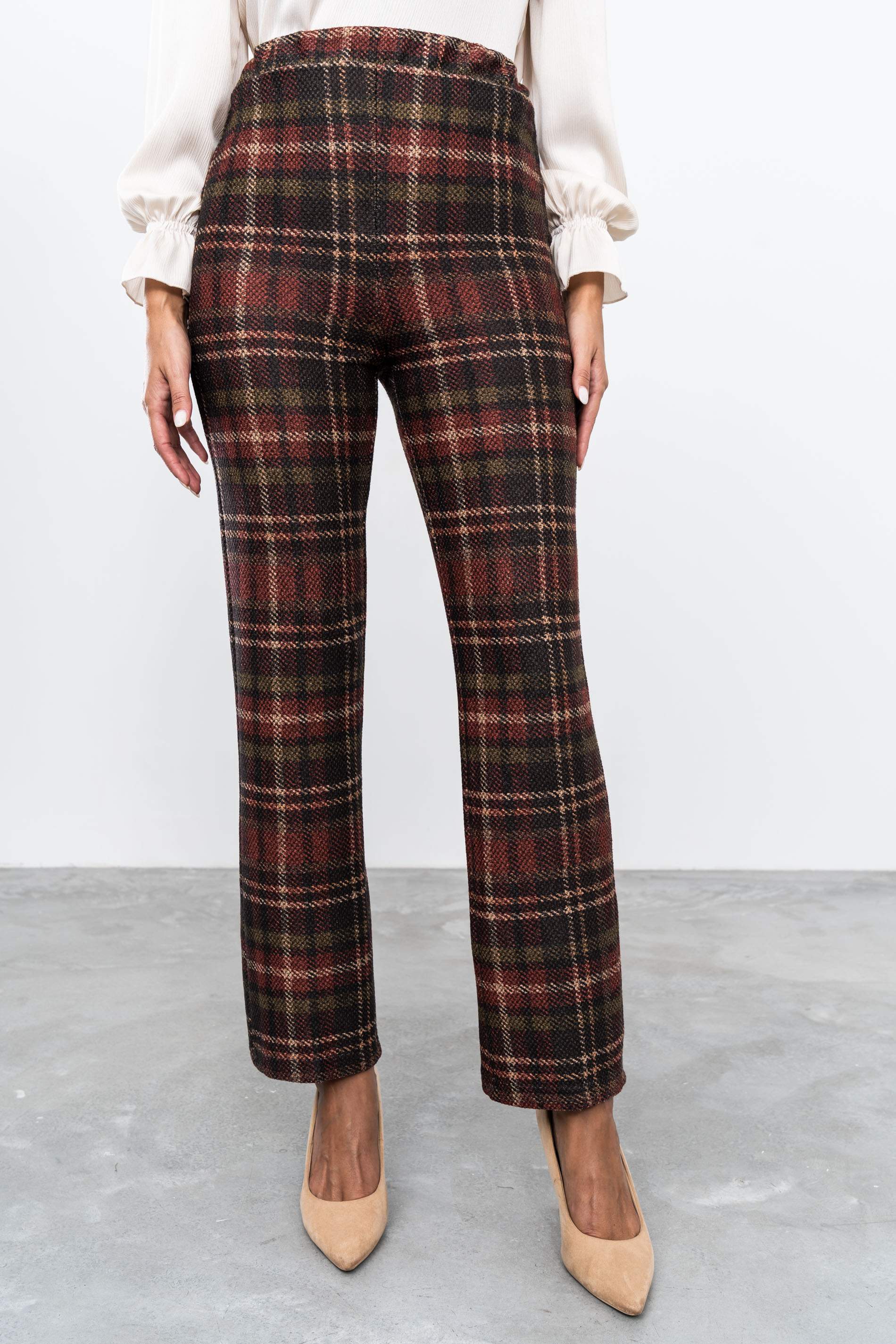PANTALÓN PUNTO CUADROS