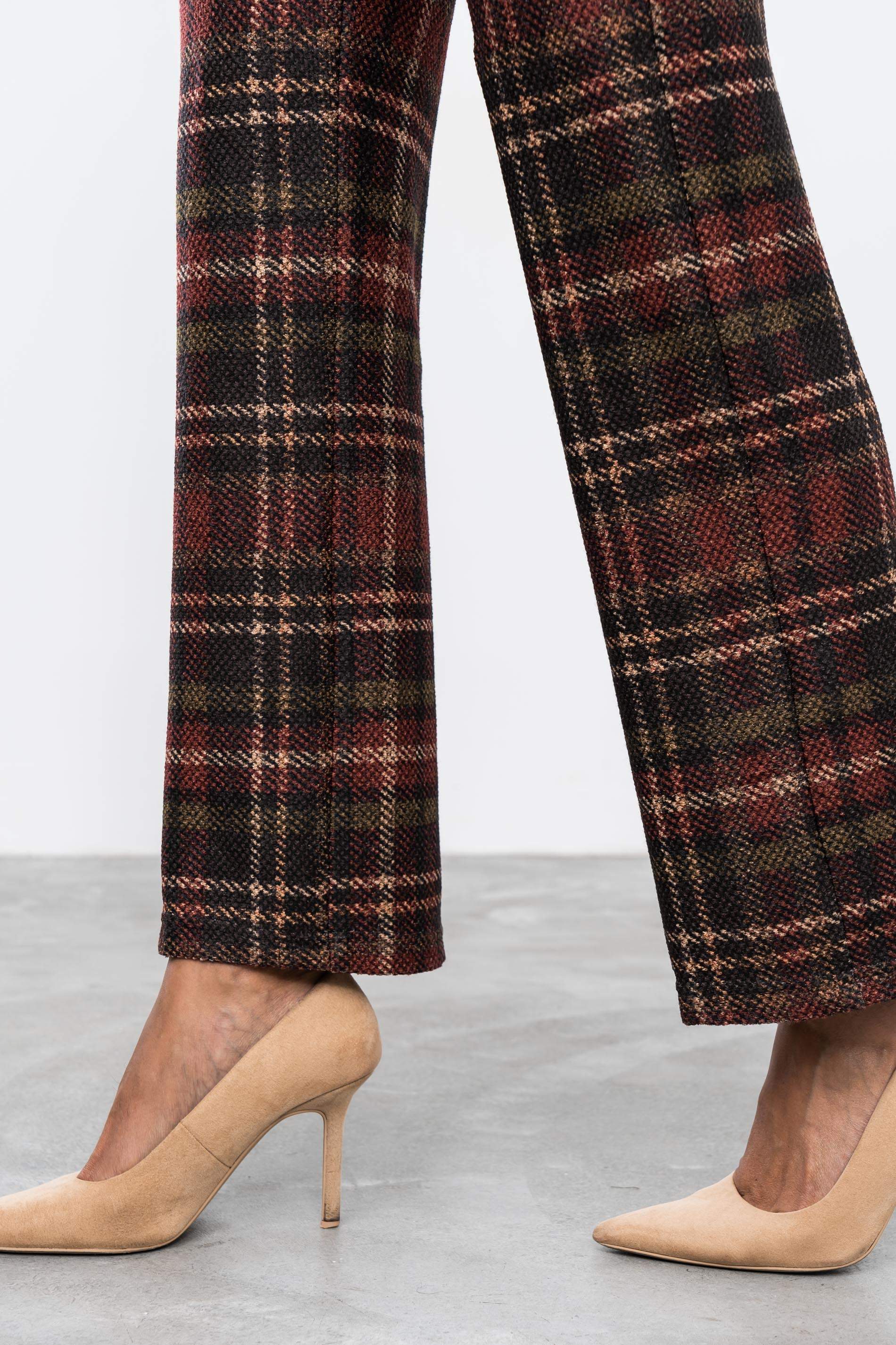 PANTALÓN PUNTO CUADROS