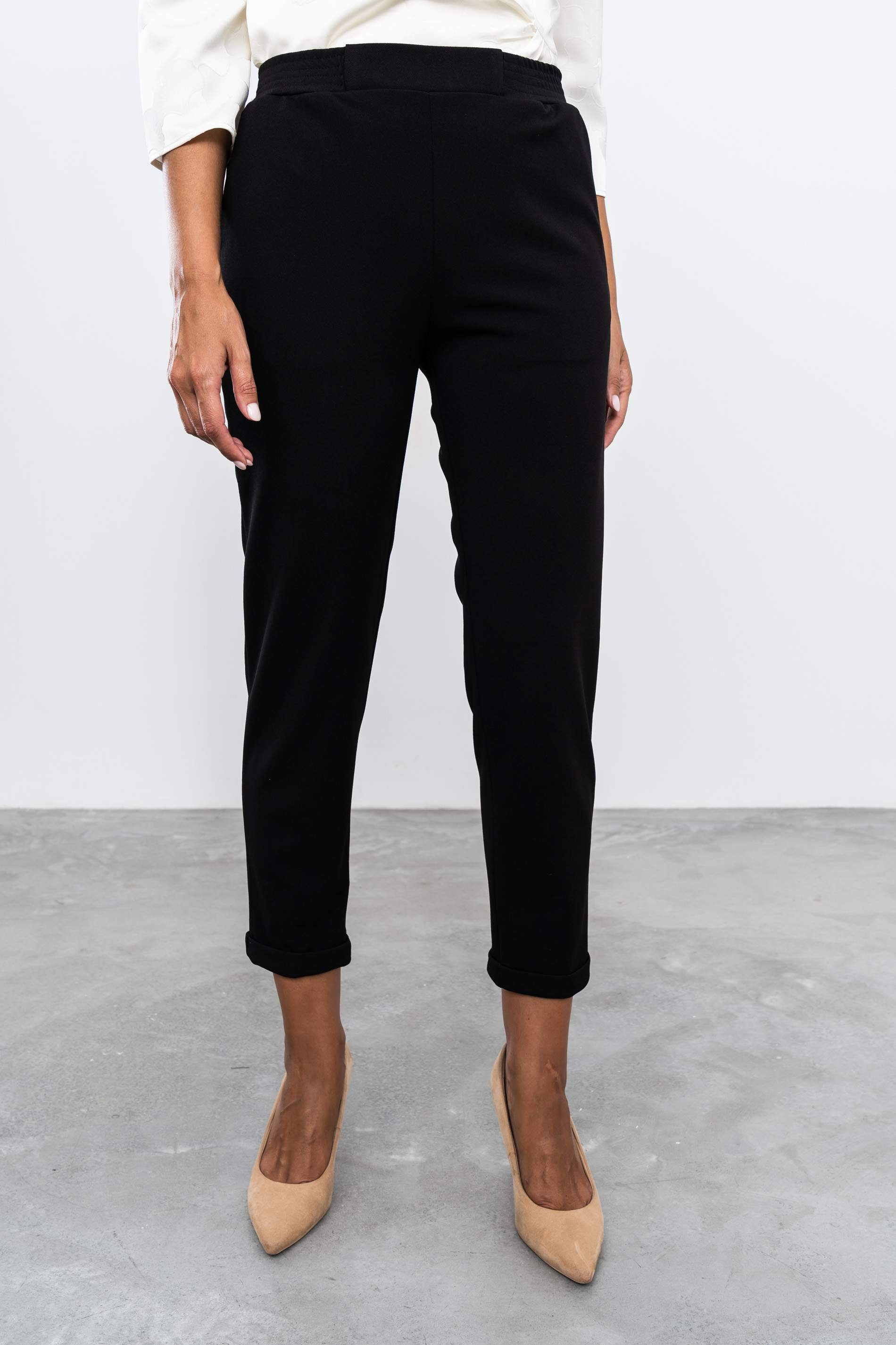 PANTALÓN CINTURA ELÁSTICA VUELTA