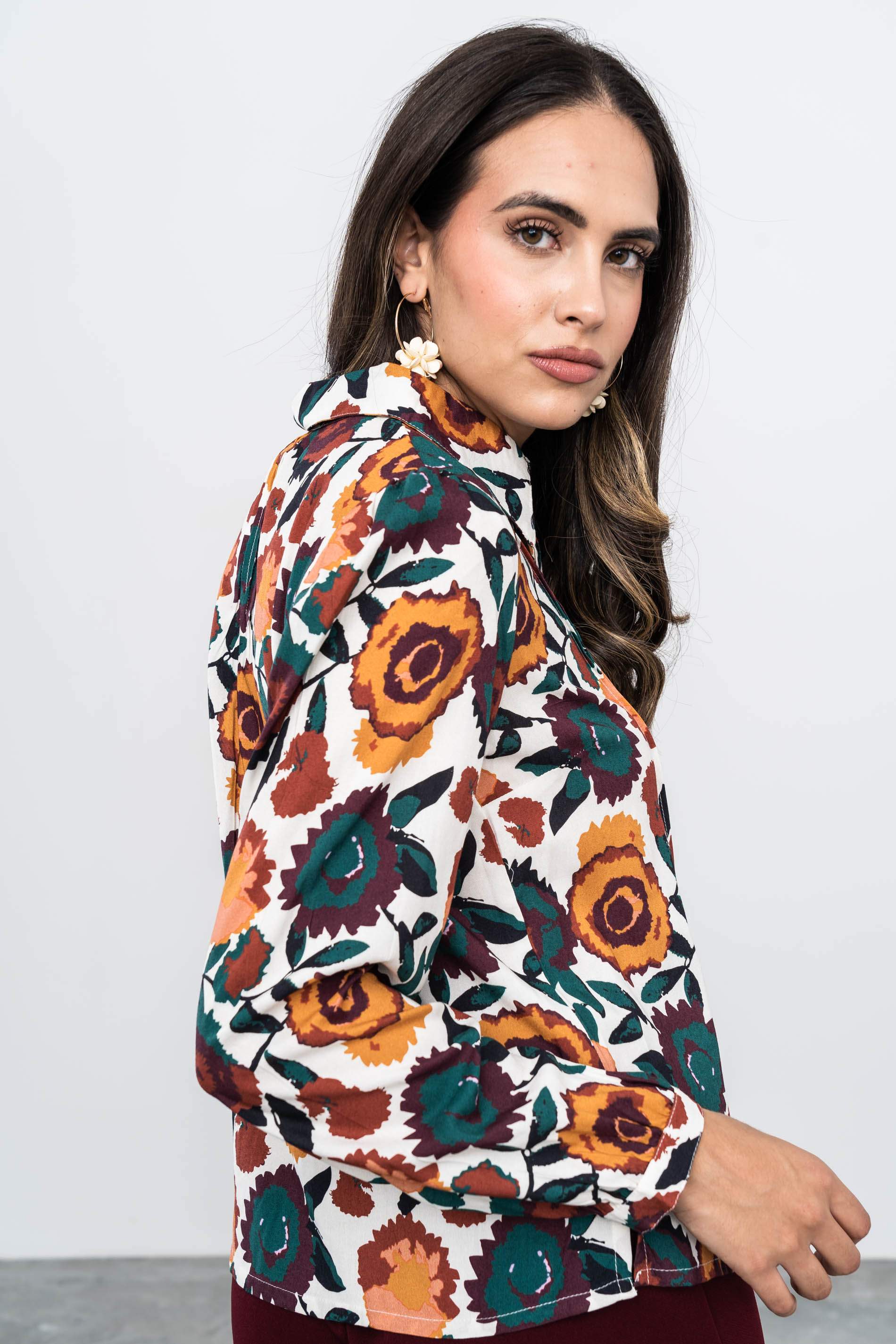 BLUSA FLORAL JARETAS