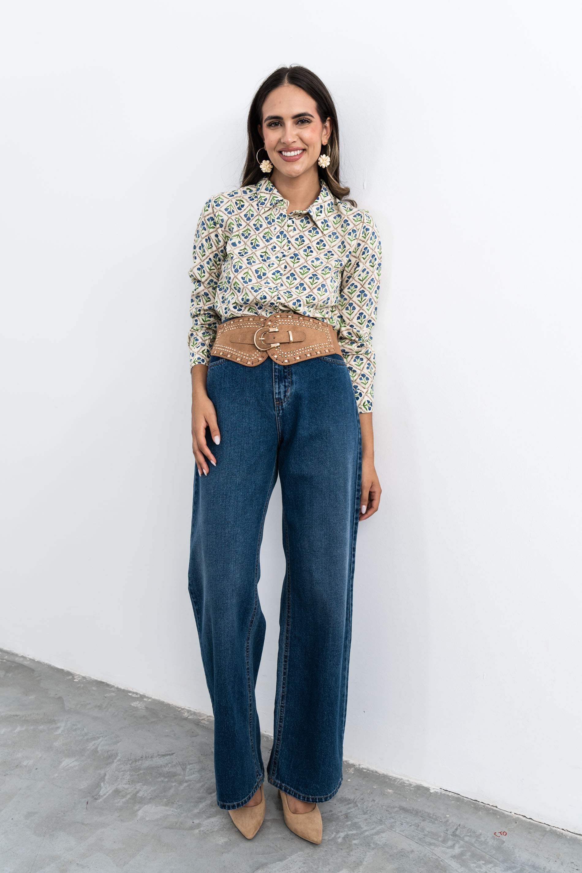 CAMISA ESTAMPADA RAMILLETE