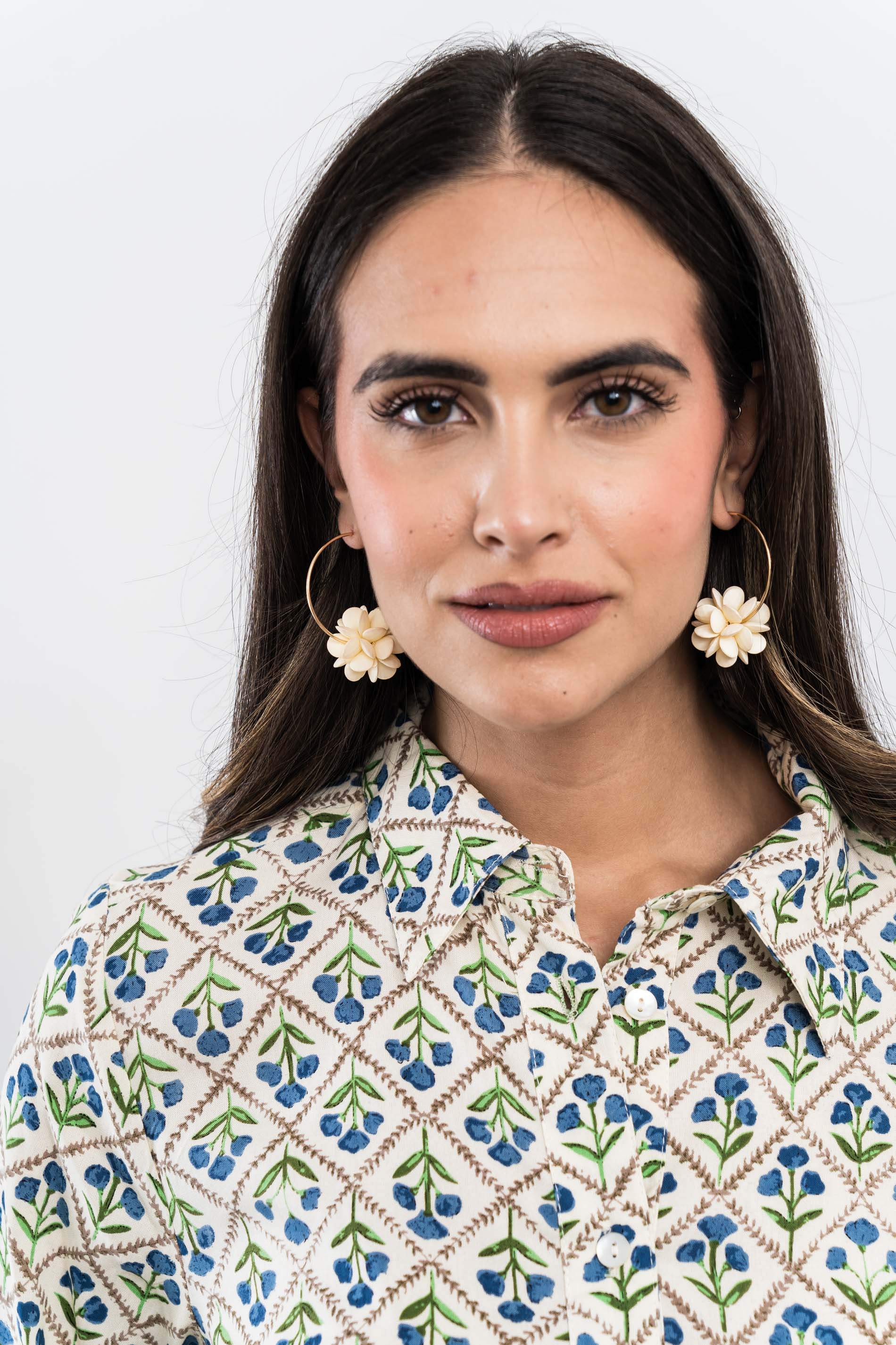 CAMISA ESTAMPADA RAMILLETE