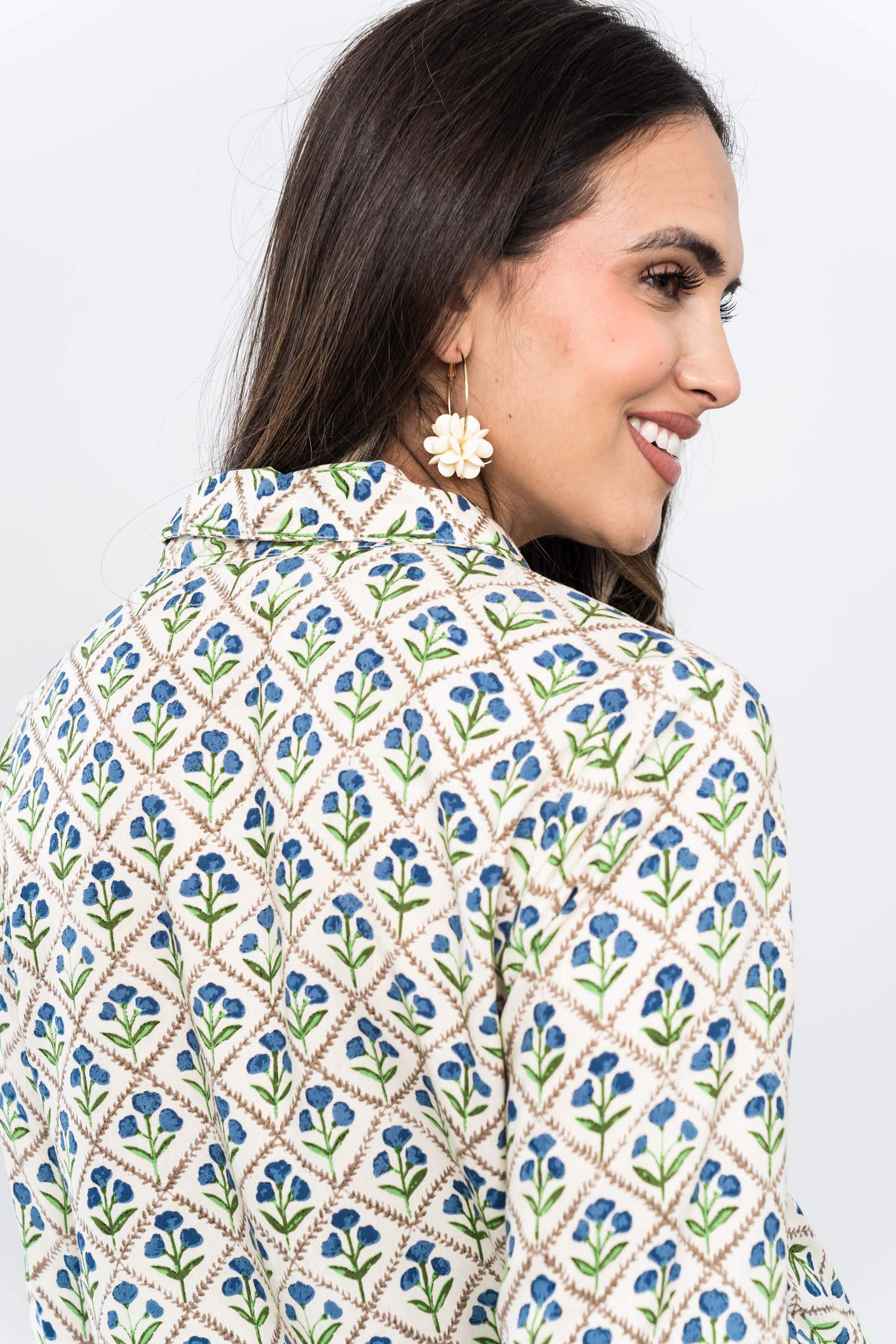 CAMISA ESTAMPADA RAMILLETE