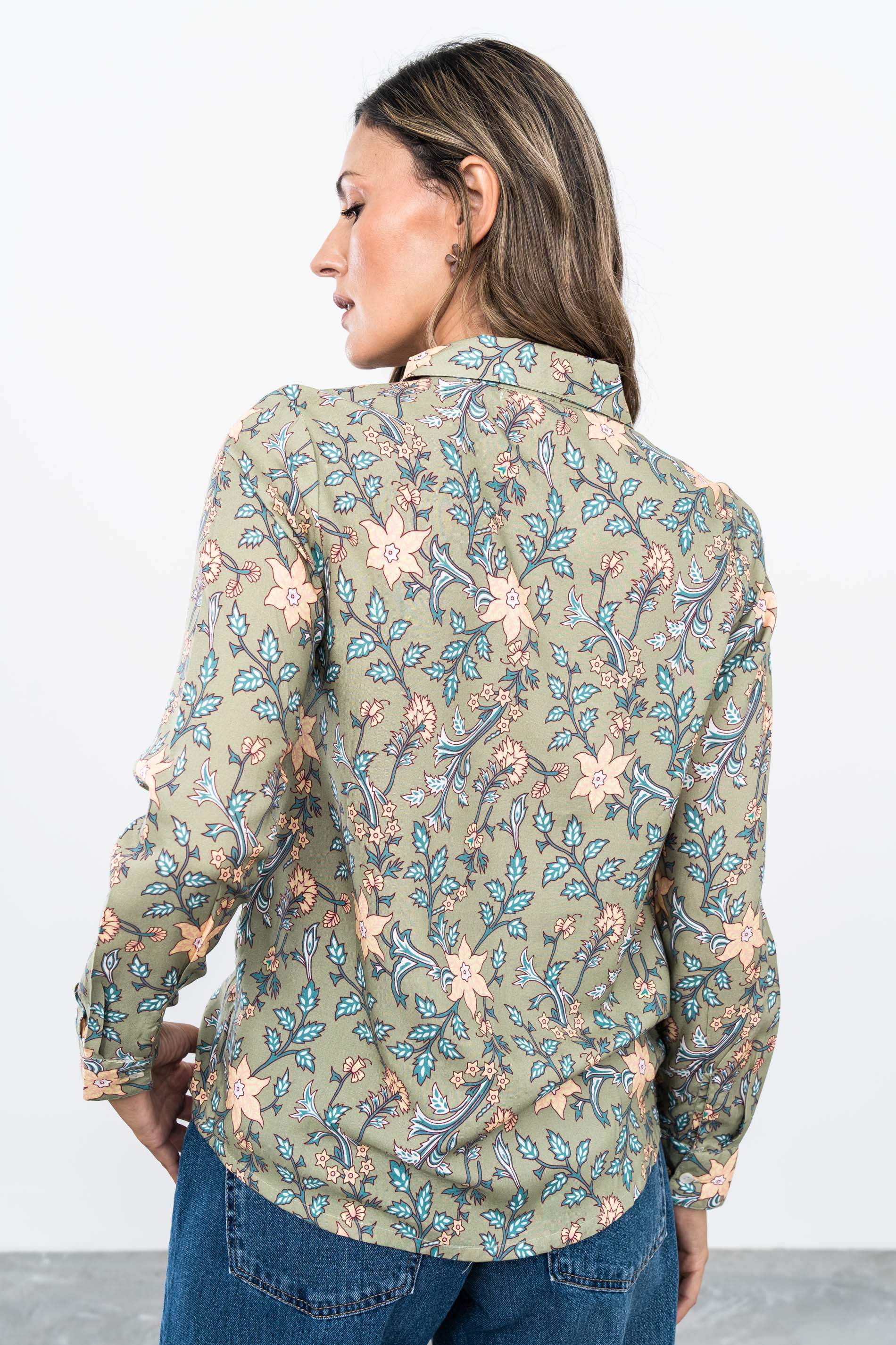 CAMISA ESTAMPADA FLOR