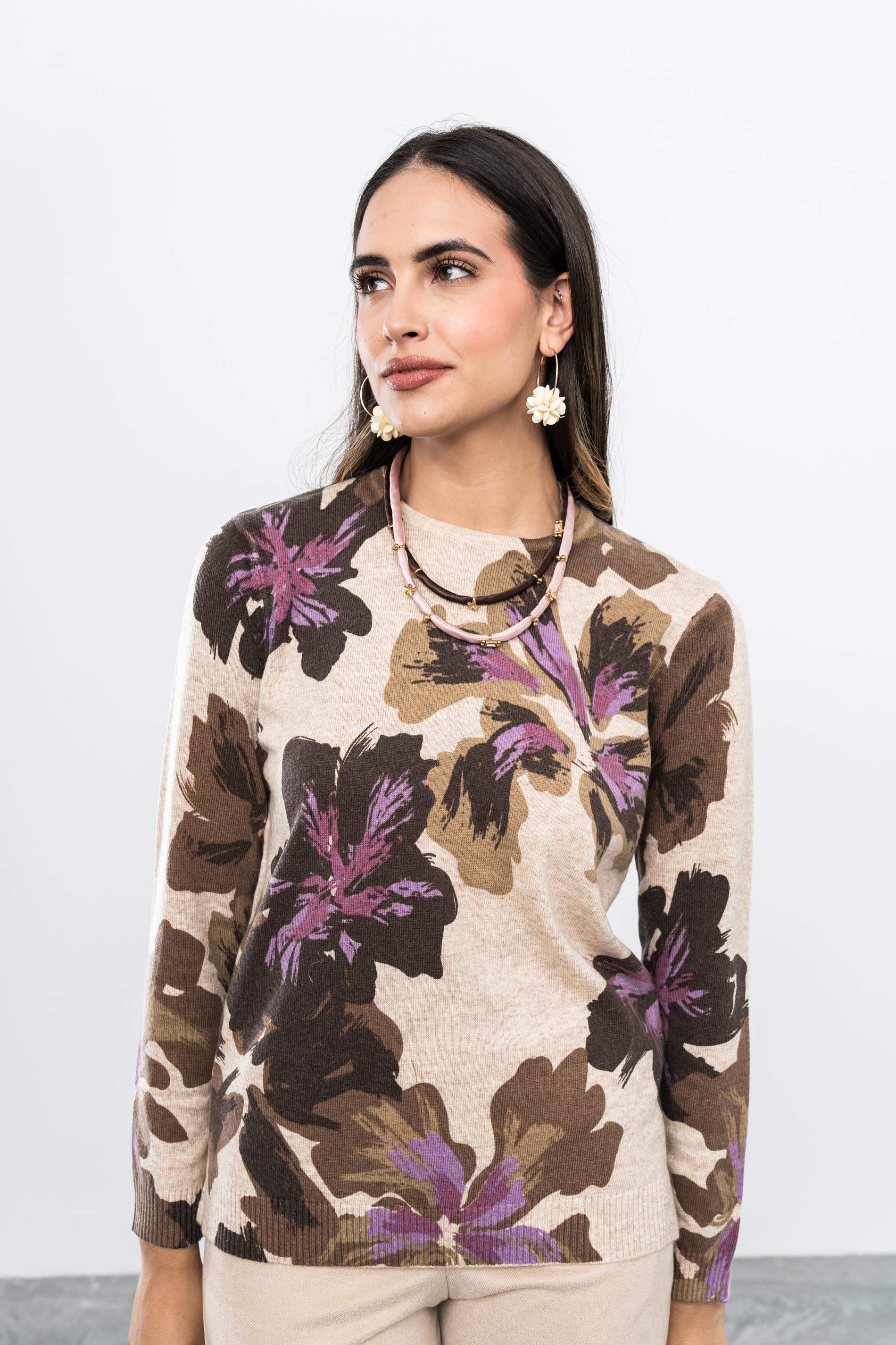 JERSEY ESTAMPADO FLOR