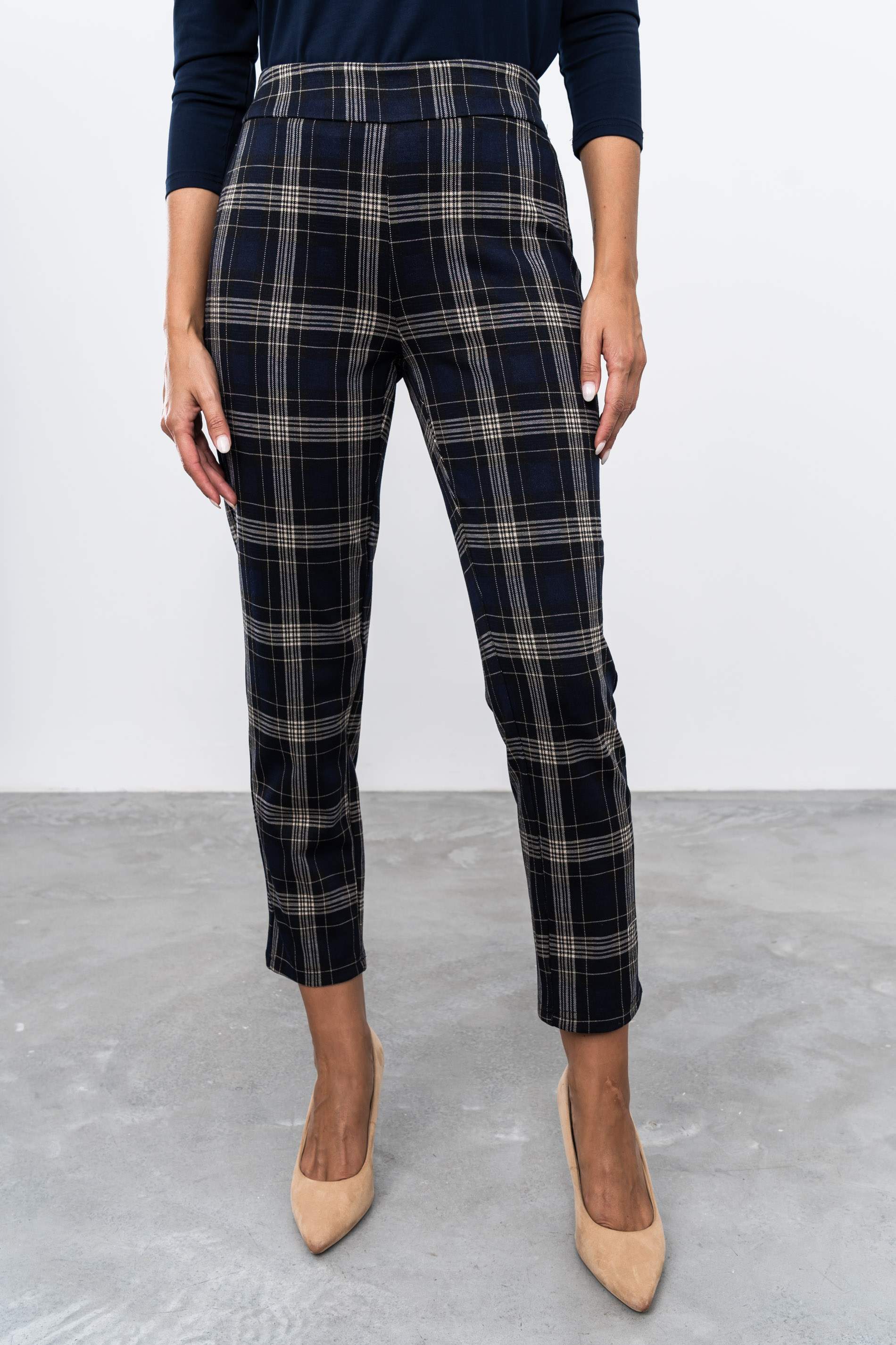 PANTALON CUADRO MARINO