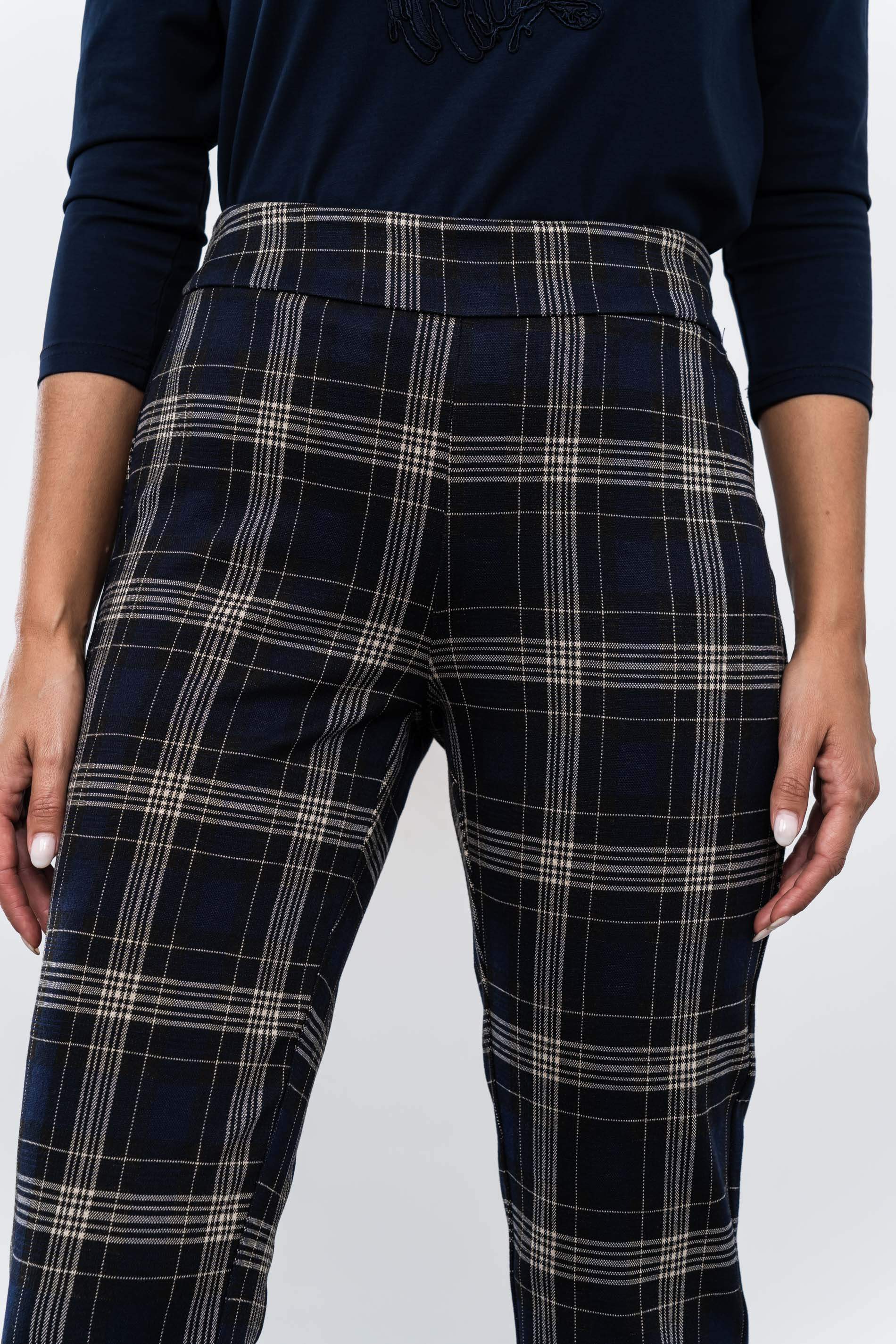 PANTALON CUADRO MARINO