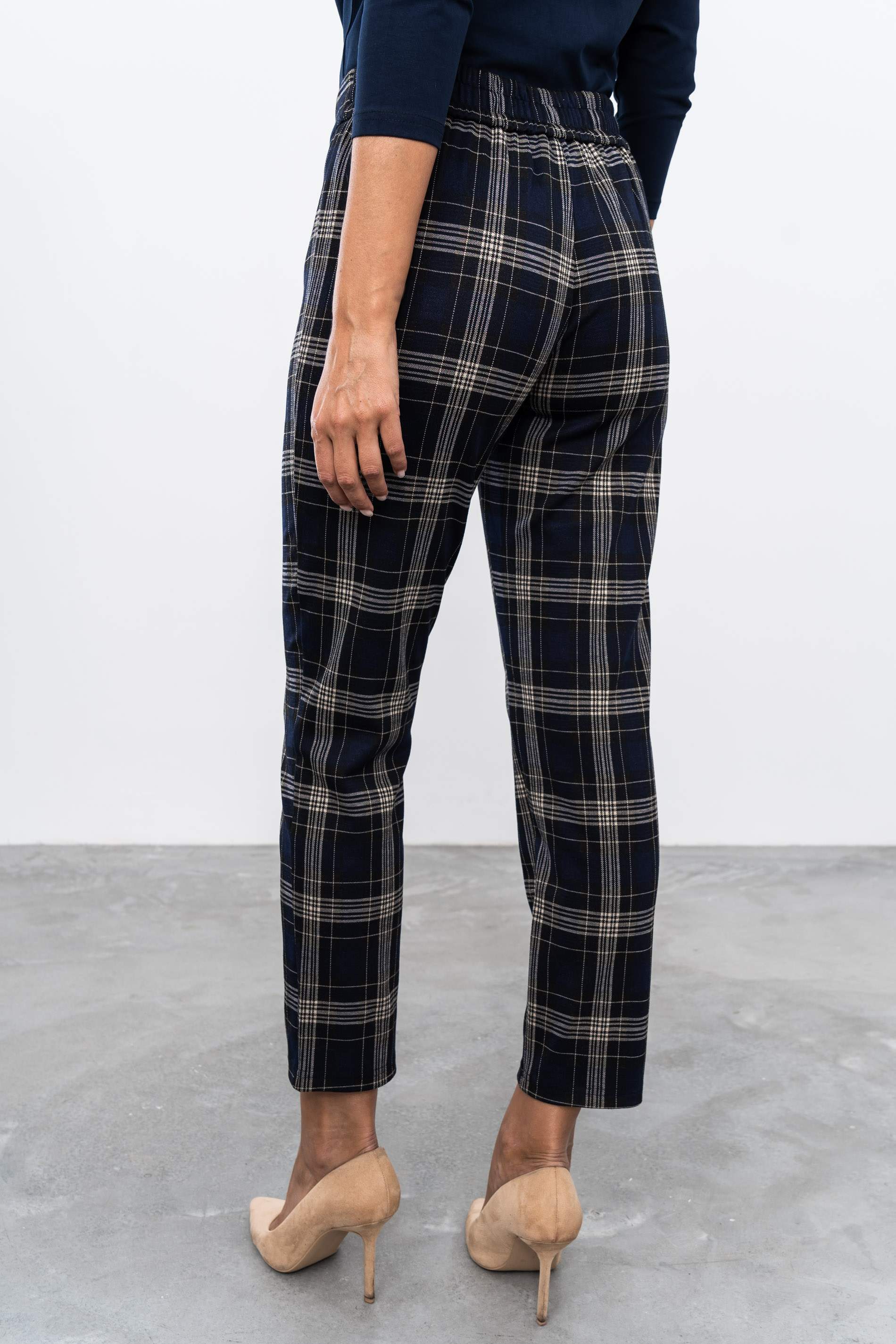 PANTALON CUADRO MARINO