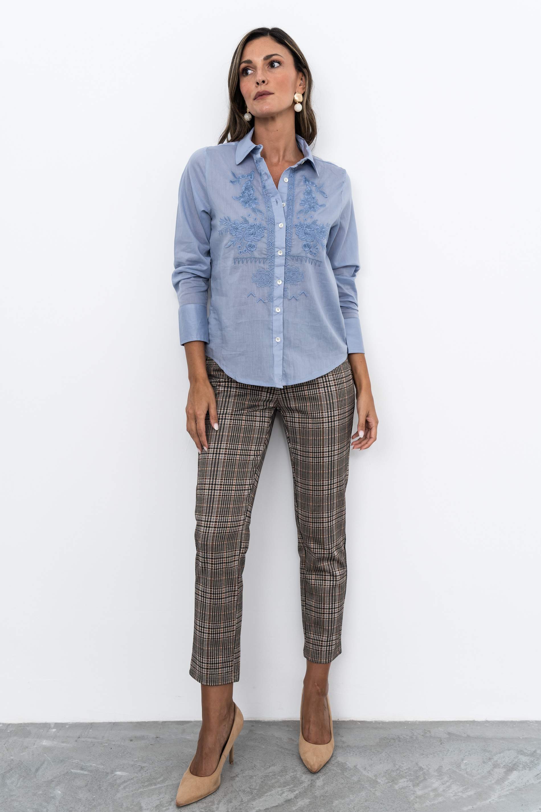 PANTALON CUADRO COMBINADO CALDERA