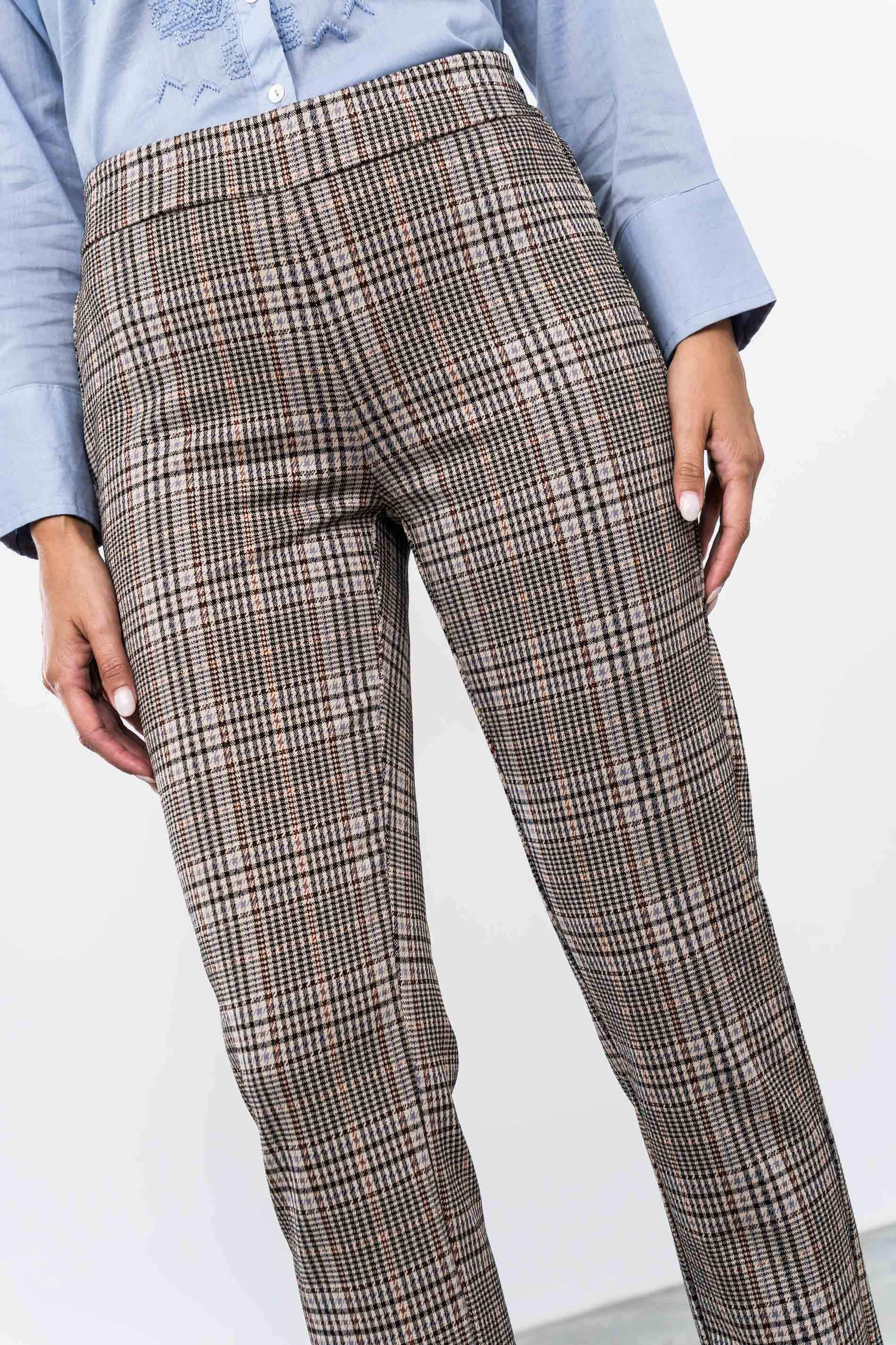 PANTALON CUADRO COMBINADO CALDERA