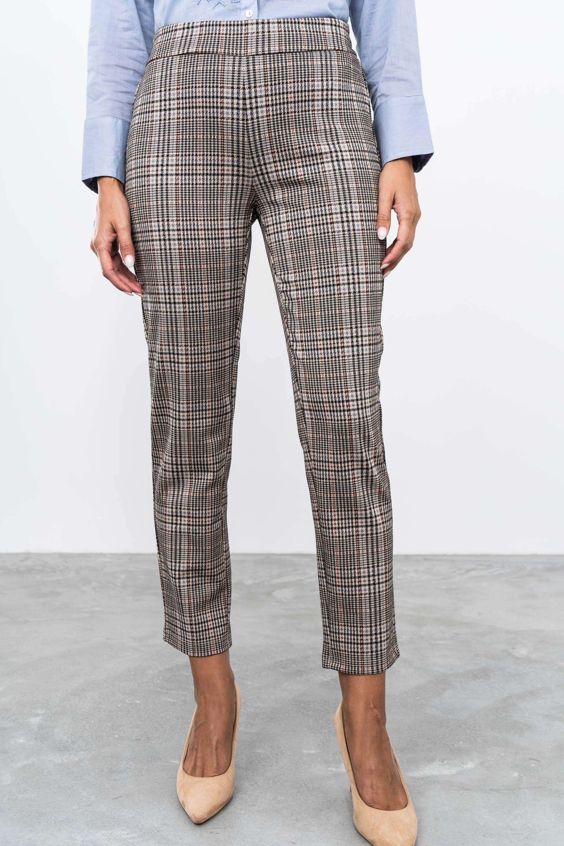 PANTALON CUADRO COMBINADO CALDERA