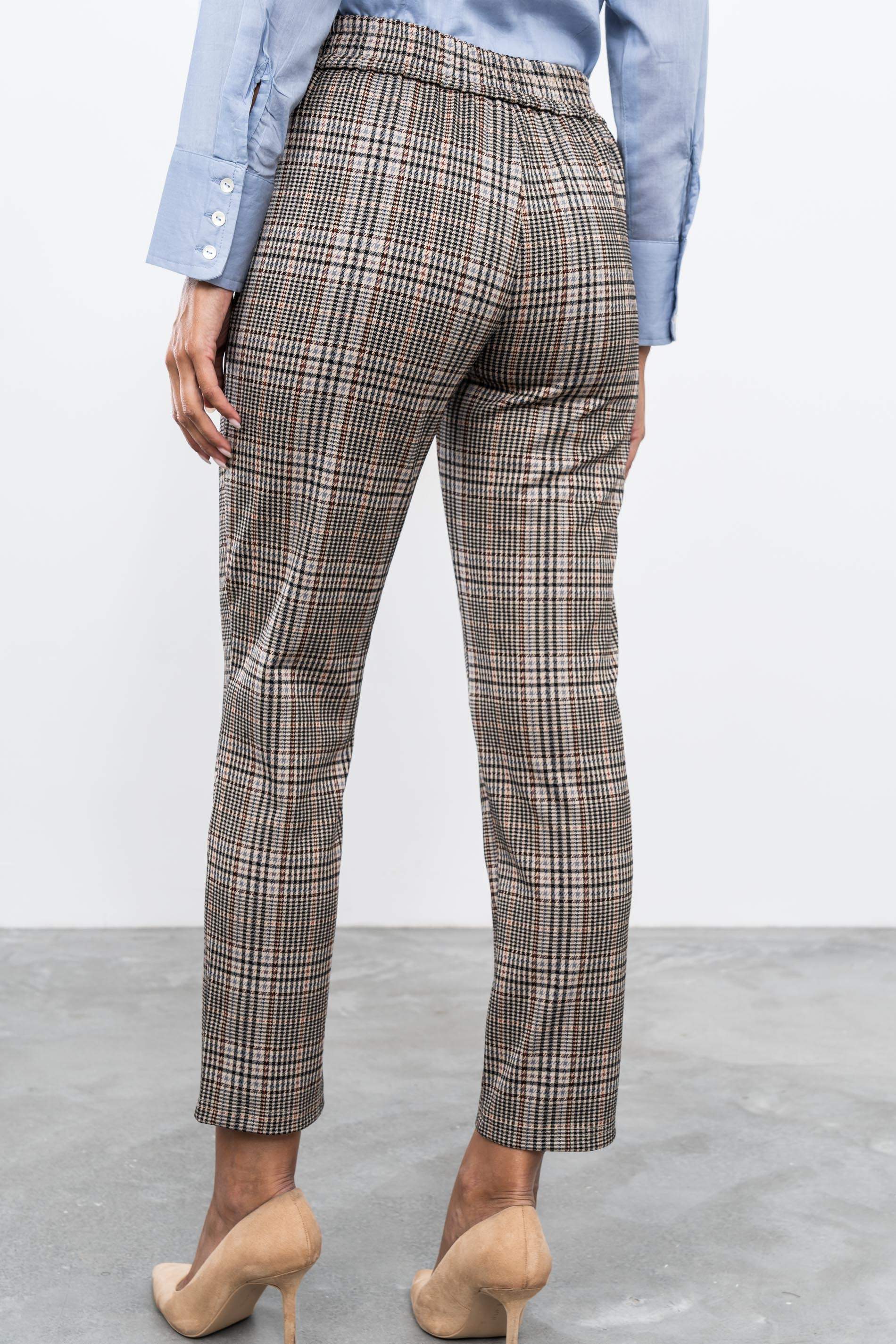 PANTALON CUADRO COMBINADO CALDERA