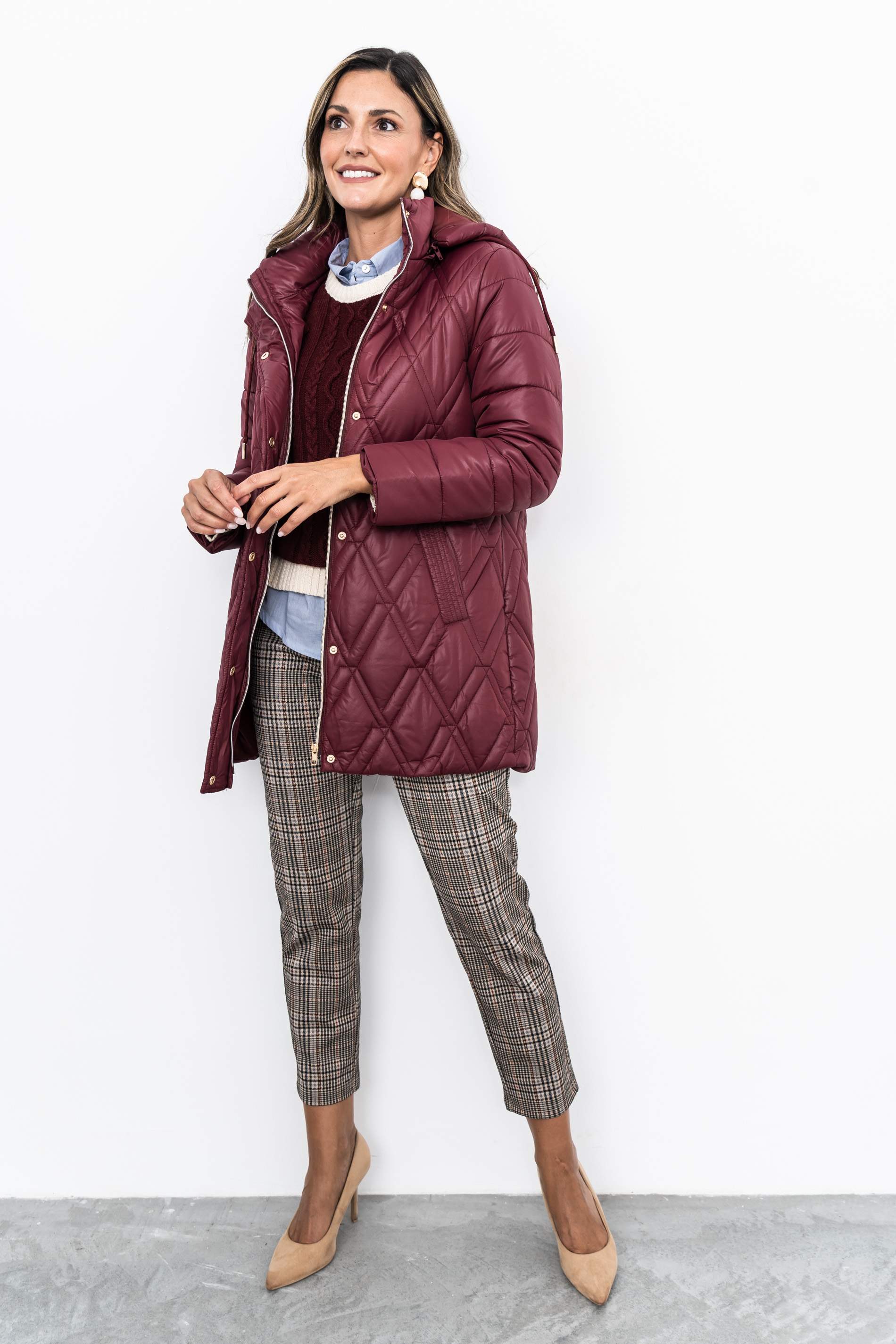 PANTALON CUADRO COMBINADO CALDERA