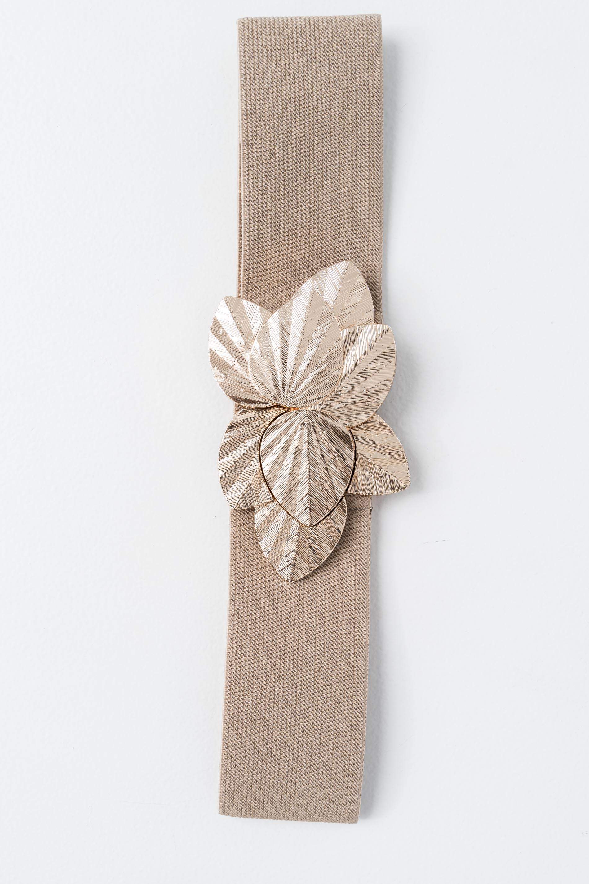 CINTURON ELASTICO FLOR