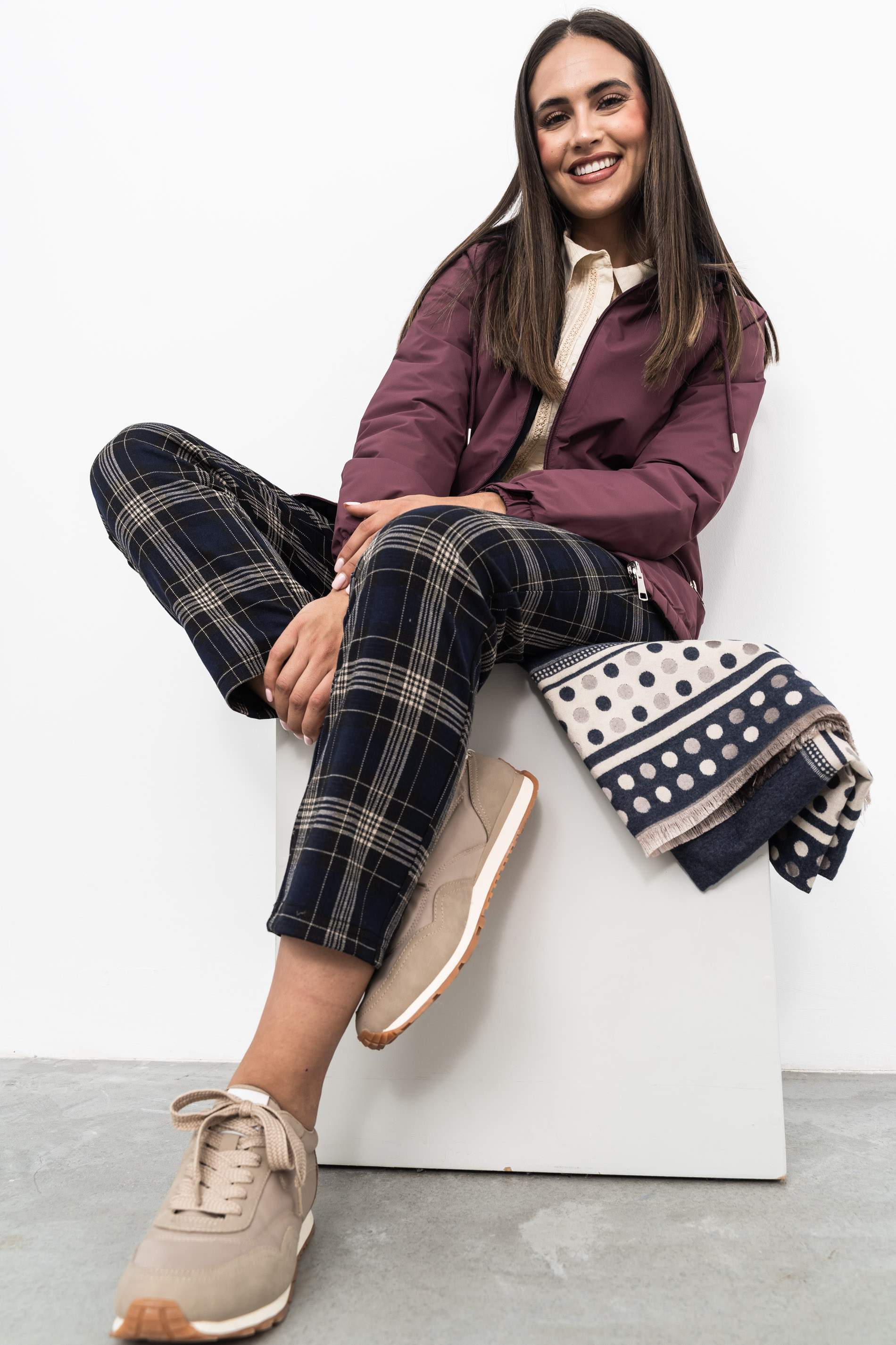 PARKA REVERSIBLE BICOLOR