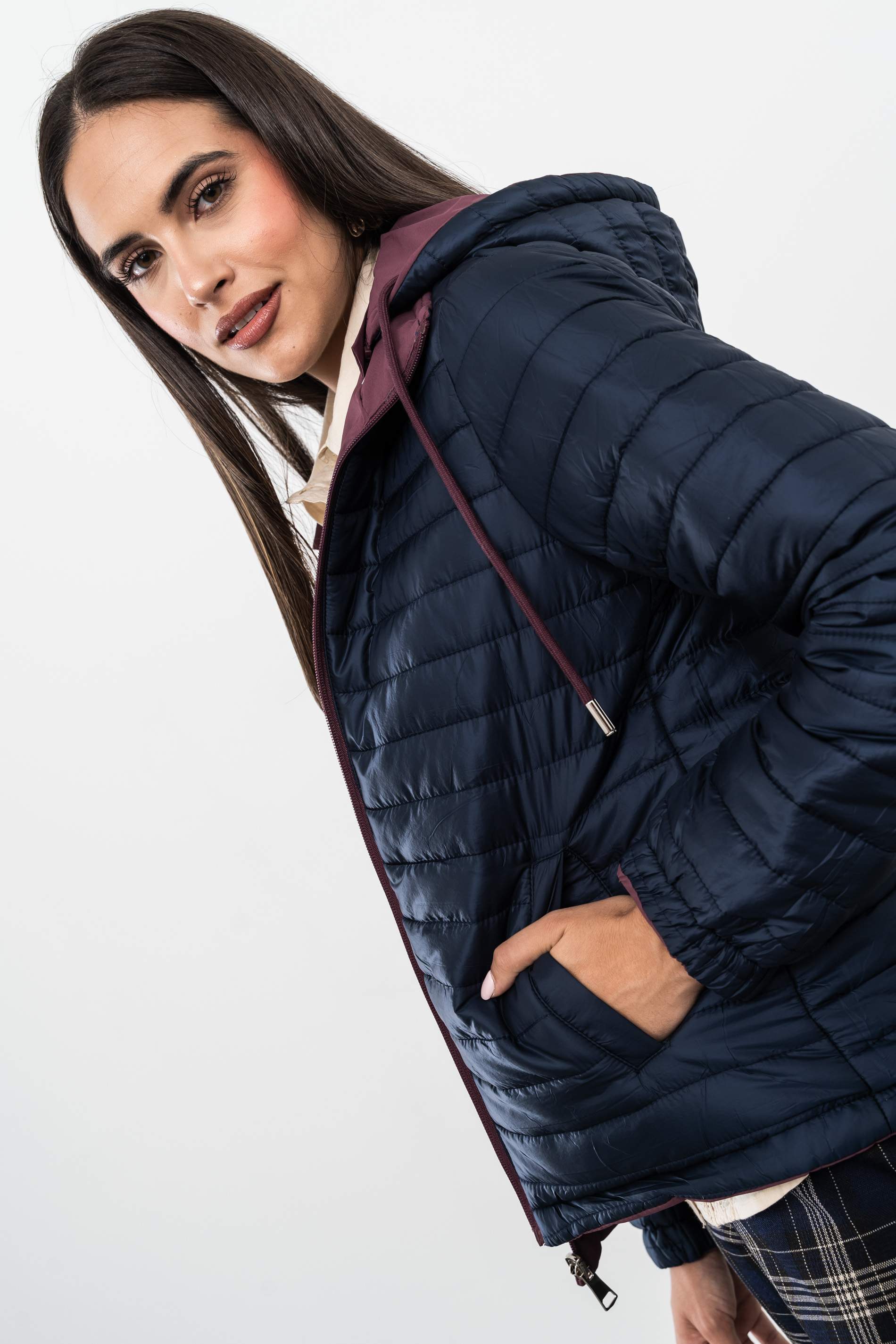 PARKA REVERSIBLE BICOLOR