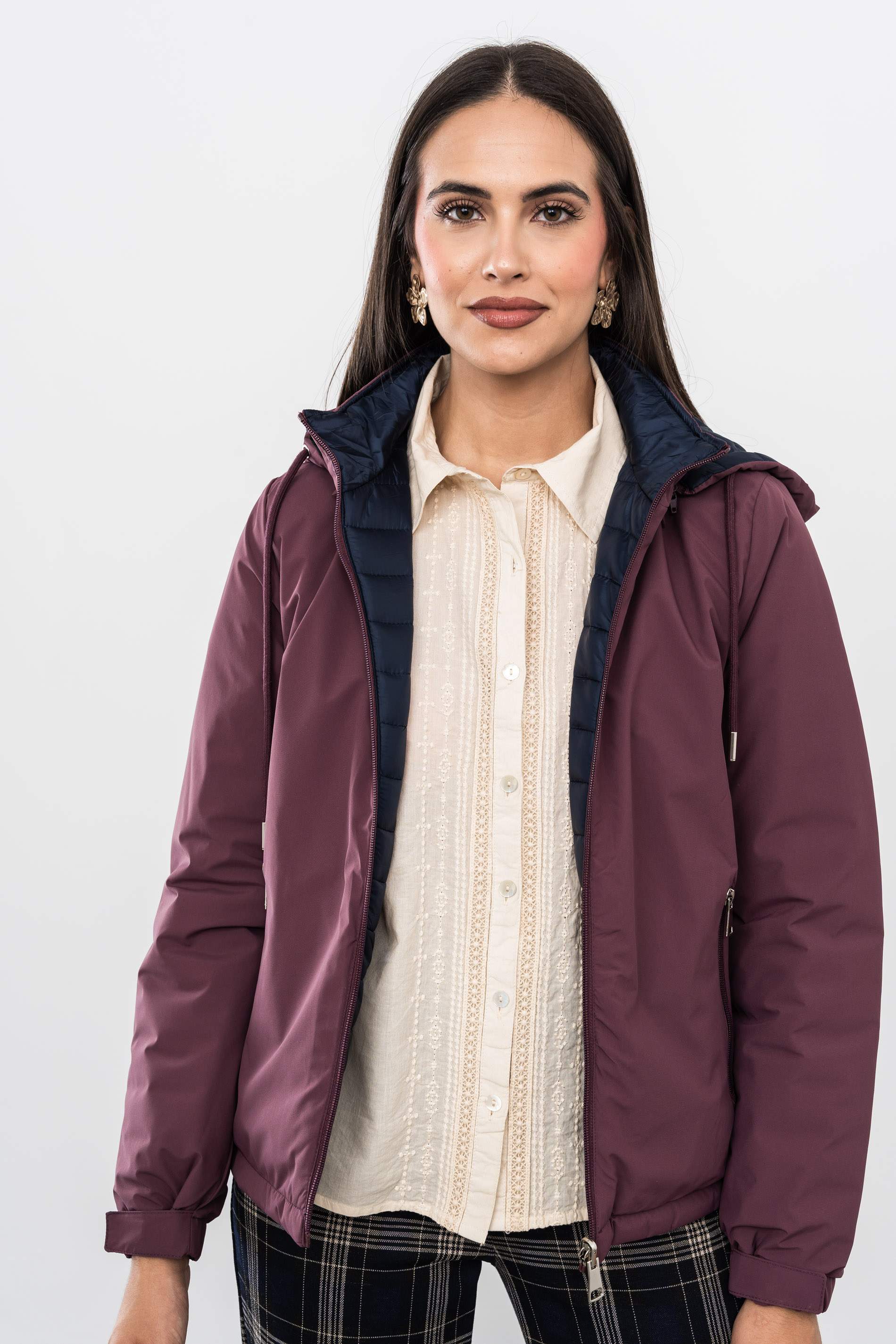PARKA REVERSIBLE BICOLOR