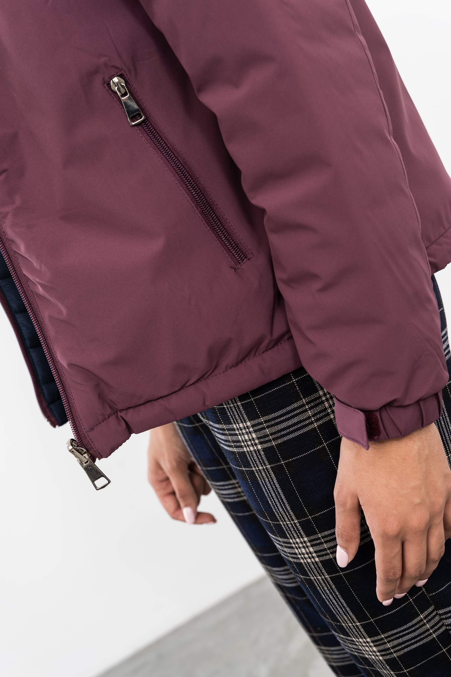 PARKA REVERSIBLE BICOLOR