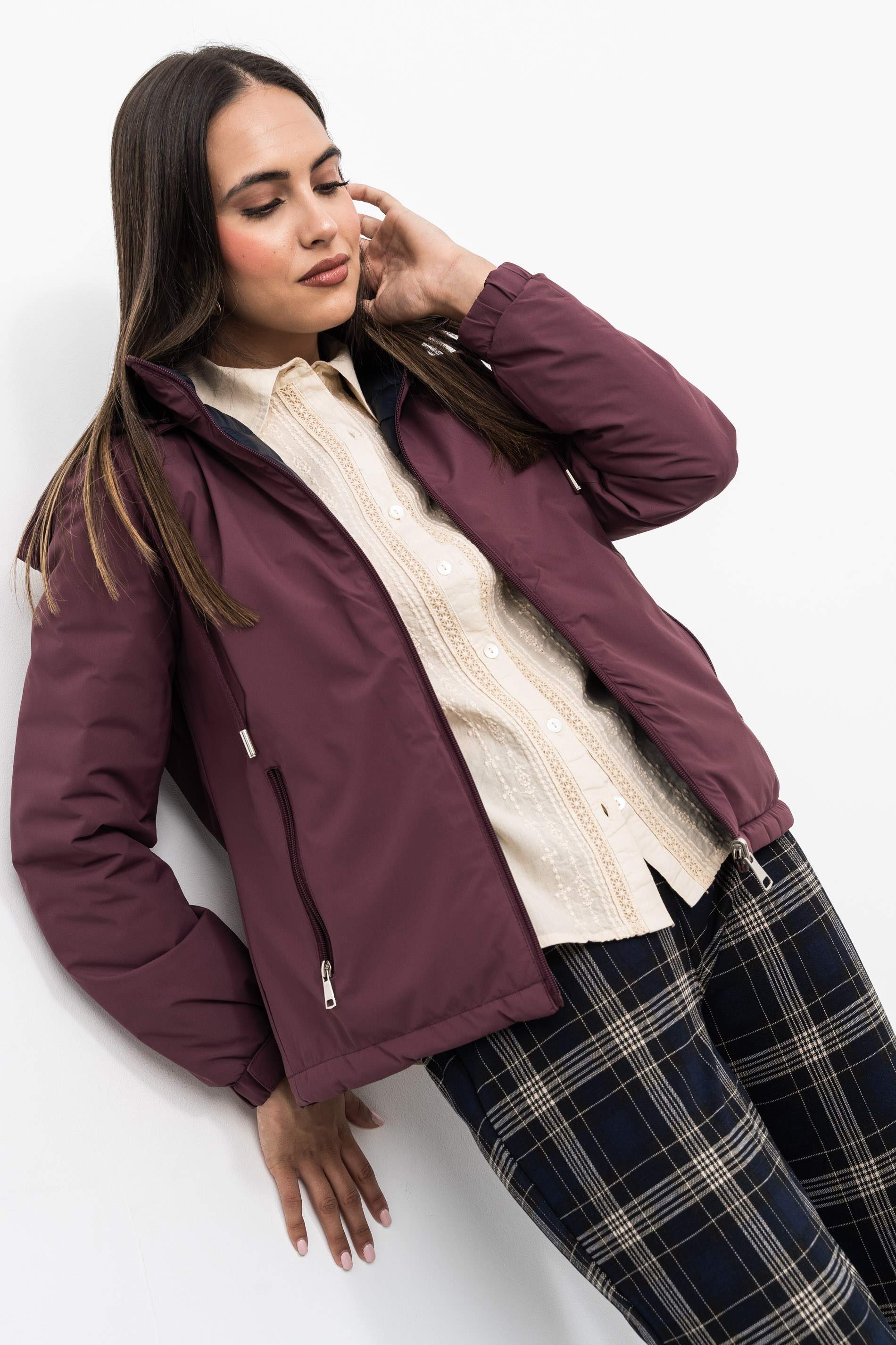 PARKA REVERSIBLE BICOLOR