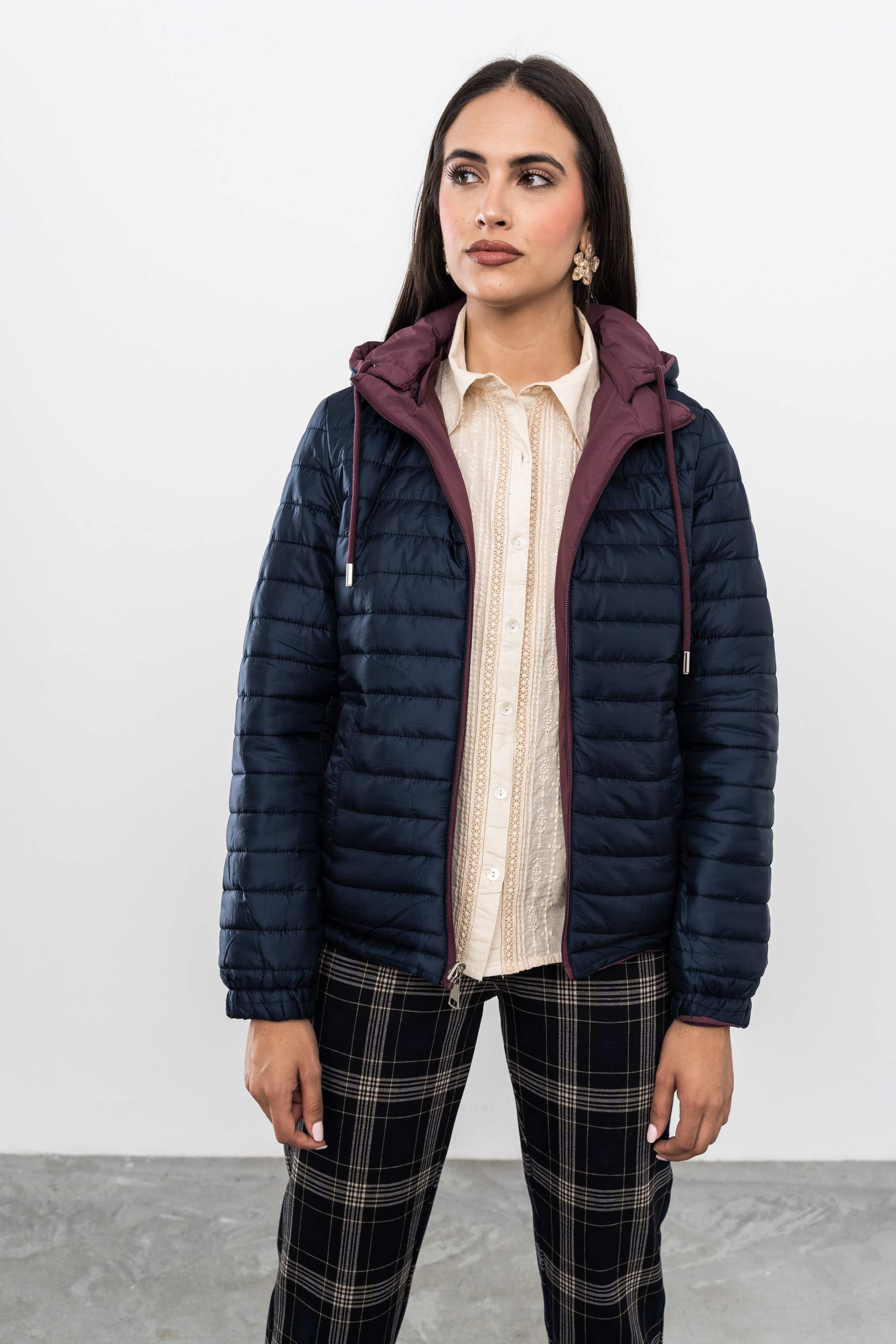 PARKA REVERSIBLE BICOLOR